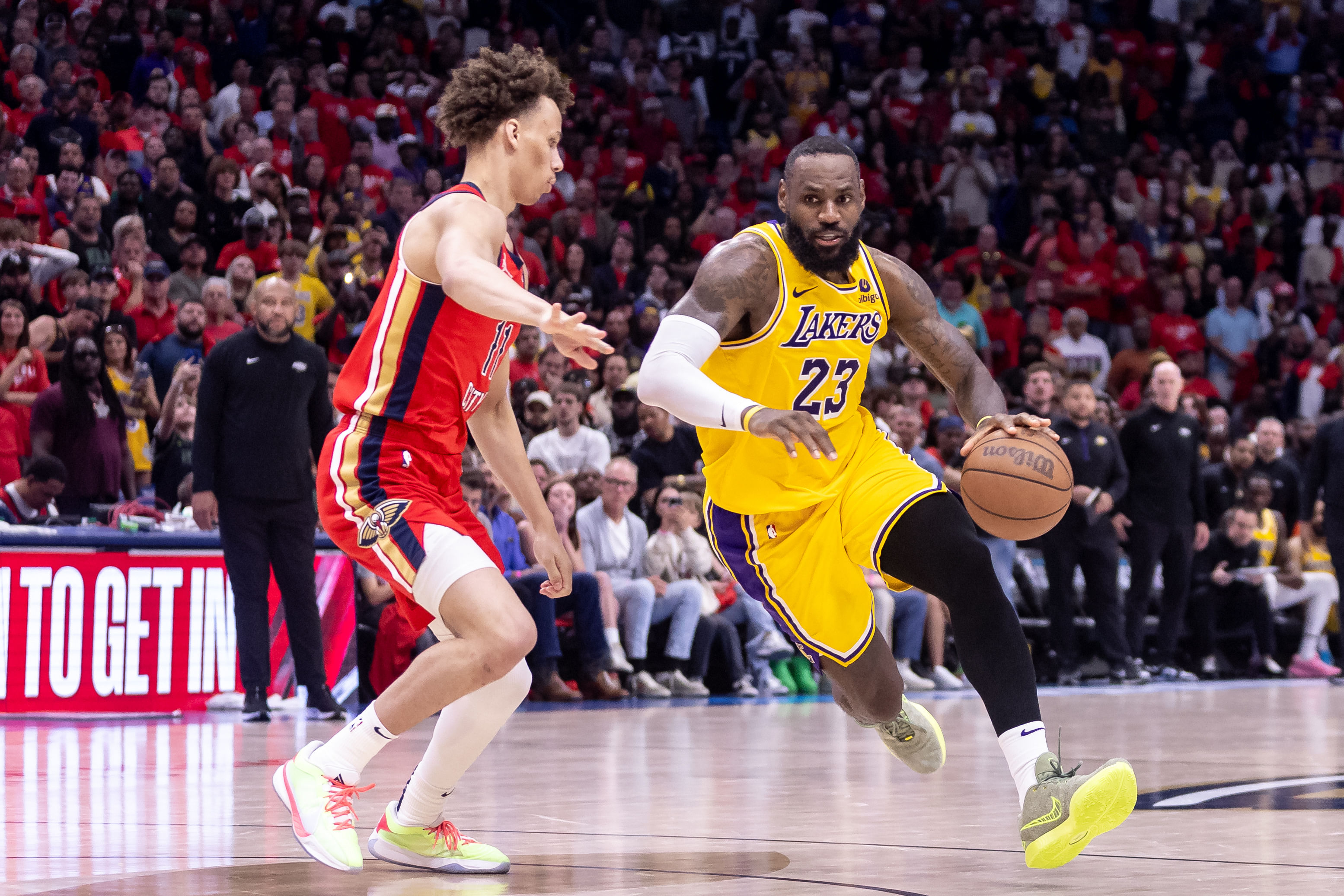 NBA: Playoffs-Los Angeles Lakers at New Orleans Pelicans