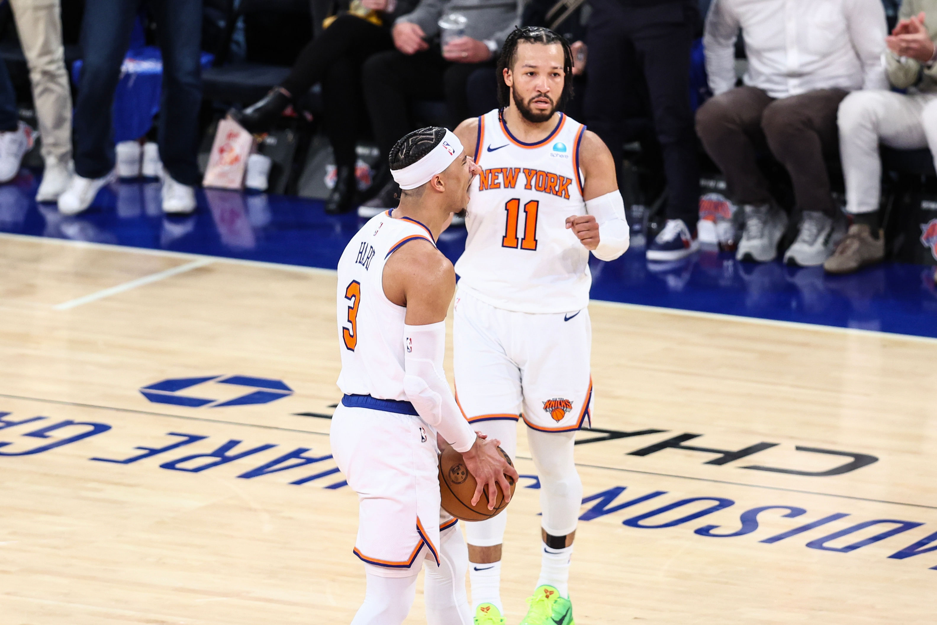 NBA: Playoffs-Philadelphia 76ers at New York Knicks