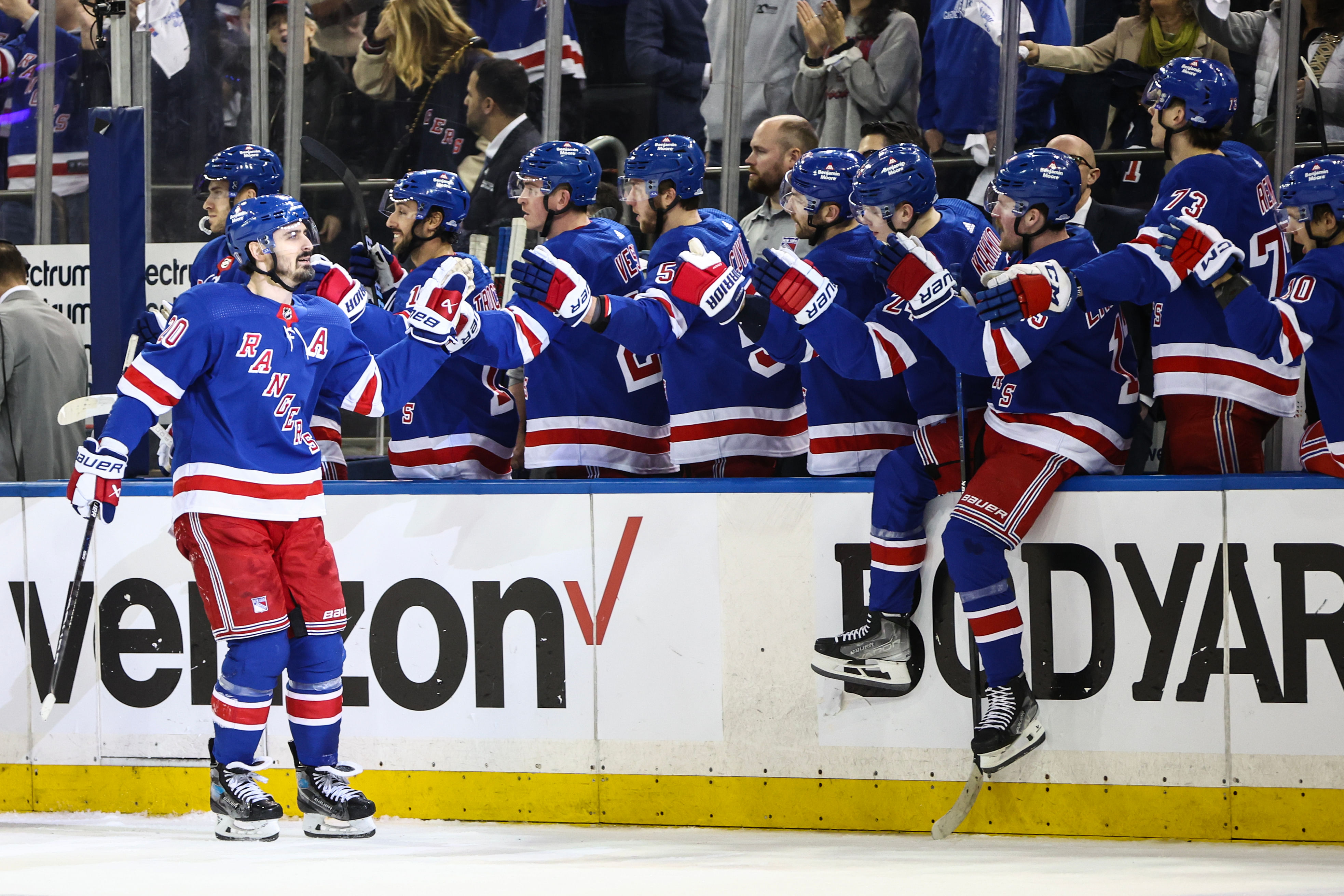New York Rangers lineup for playoffs Projected Blueshirts starting