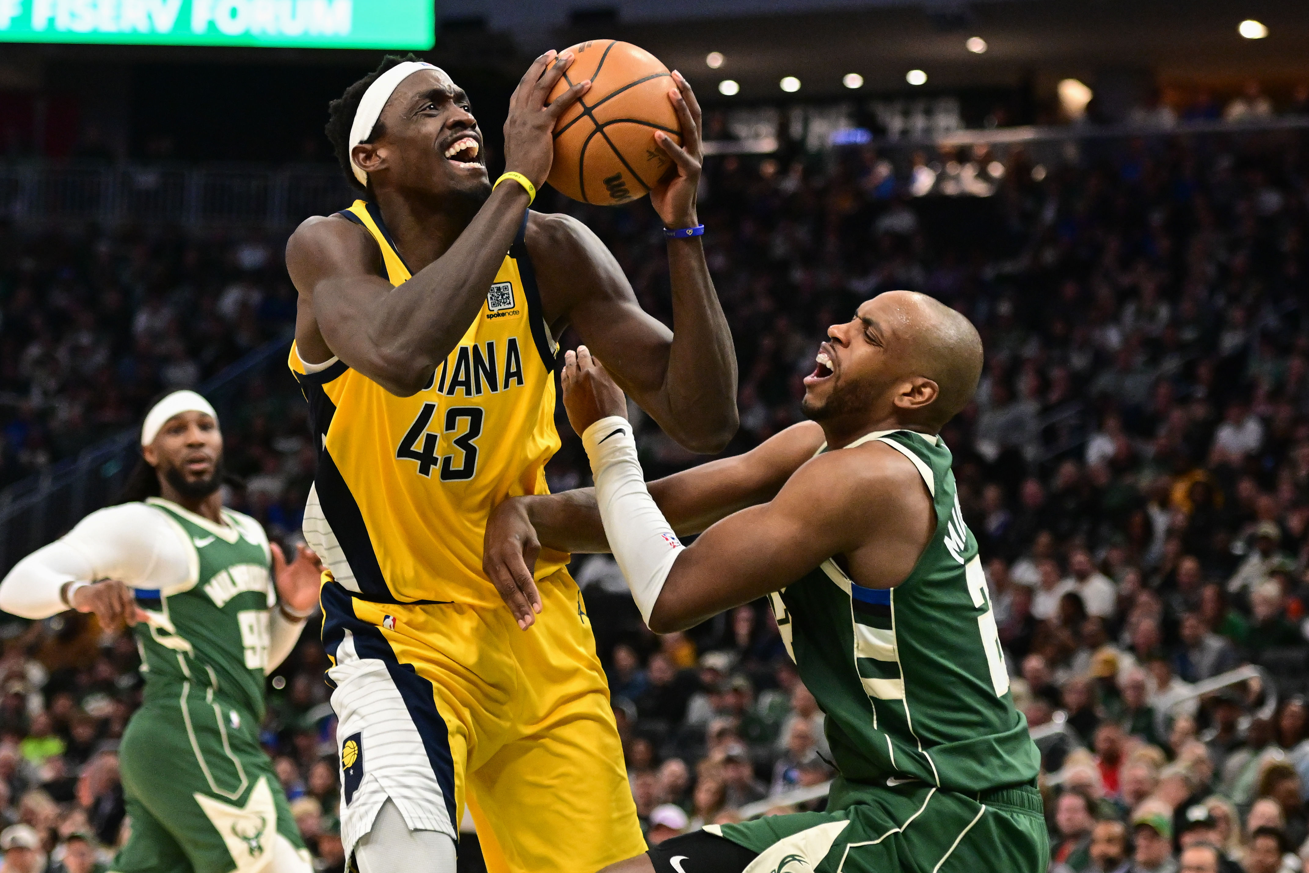 NBA: Playoffs-Indiana Pacers at Milwaukee Bucks