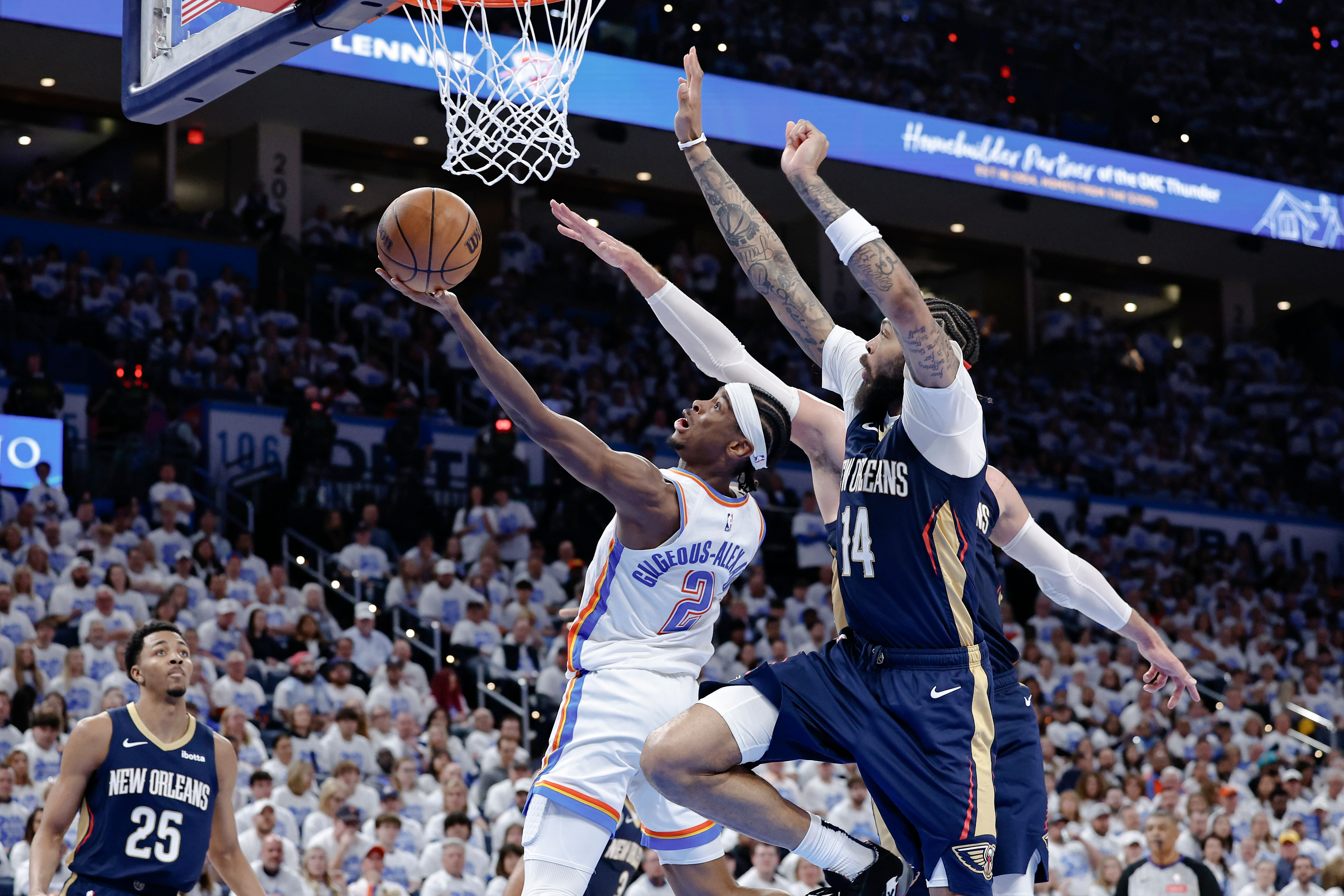 NBA: Playoffs-New Orleans Pelicans at Oklahoma City Thunder