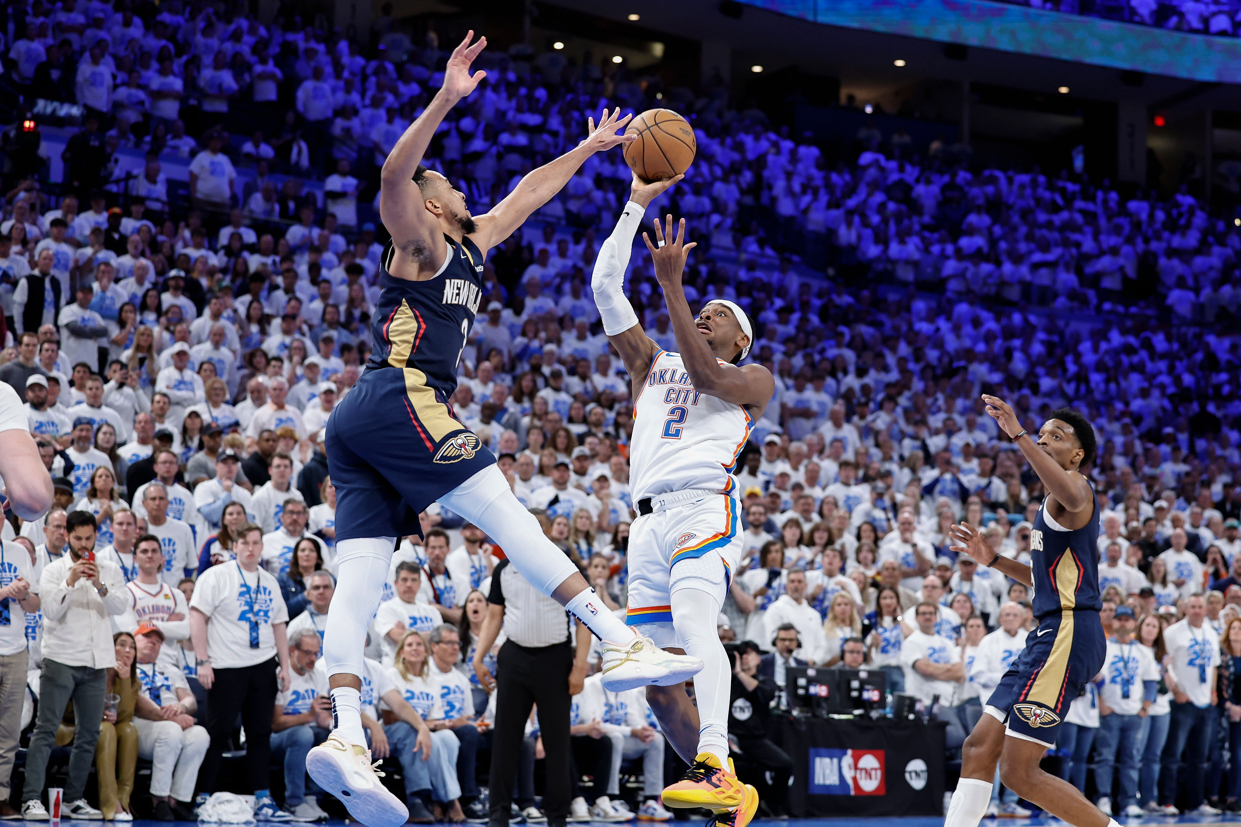 NBA: Playoffs-New Orleans Pelicans at Oklahoma City Thunder