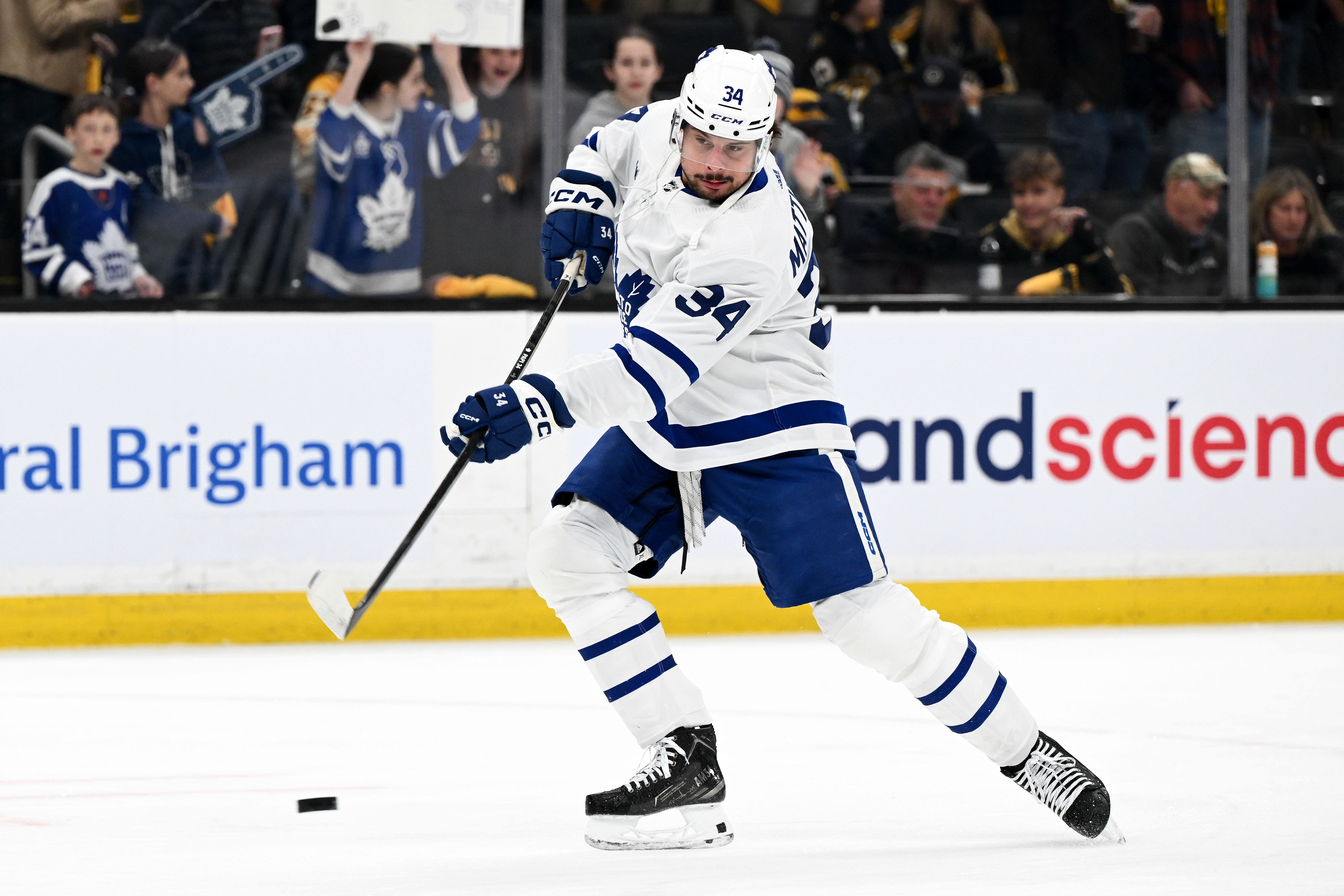 NHL: Stanley Cup Playoffs-Toronto Maple Leafs at Boston Bruins