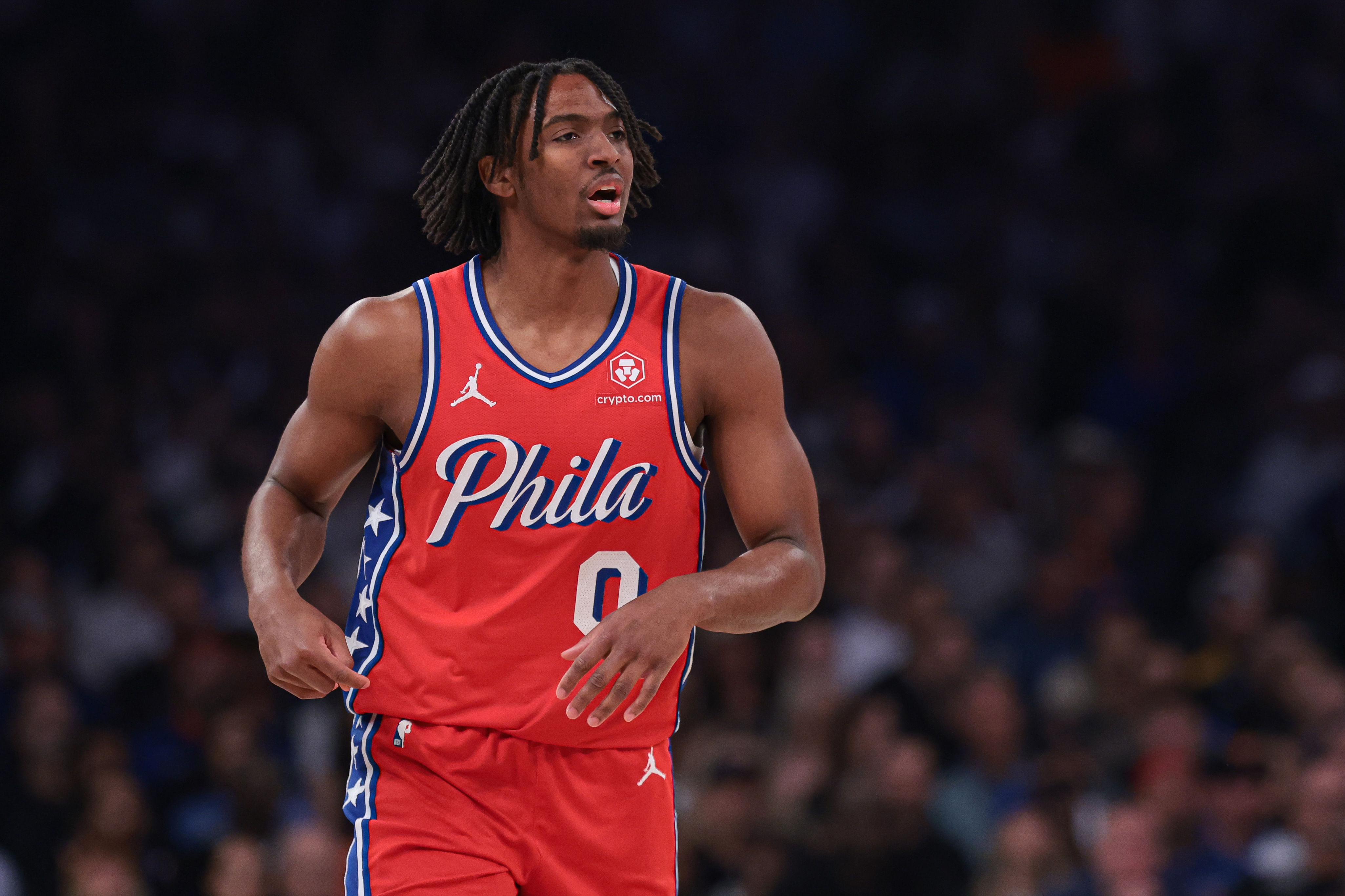 NBA: Playoffs-Philadelphia 76ers at New York Knicks