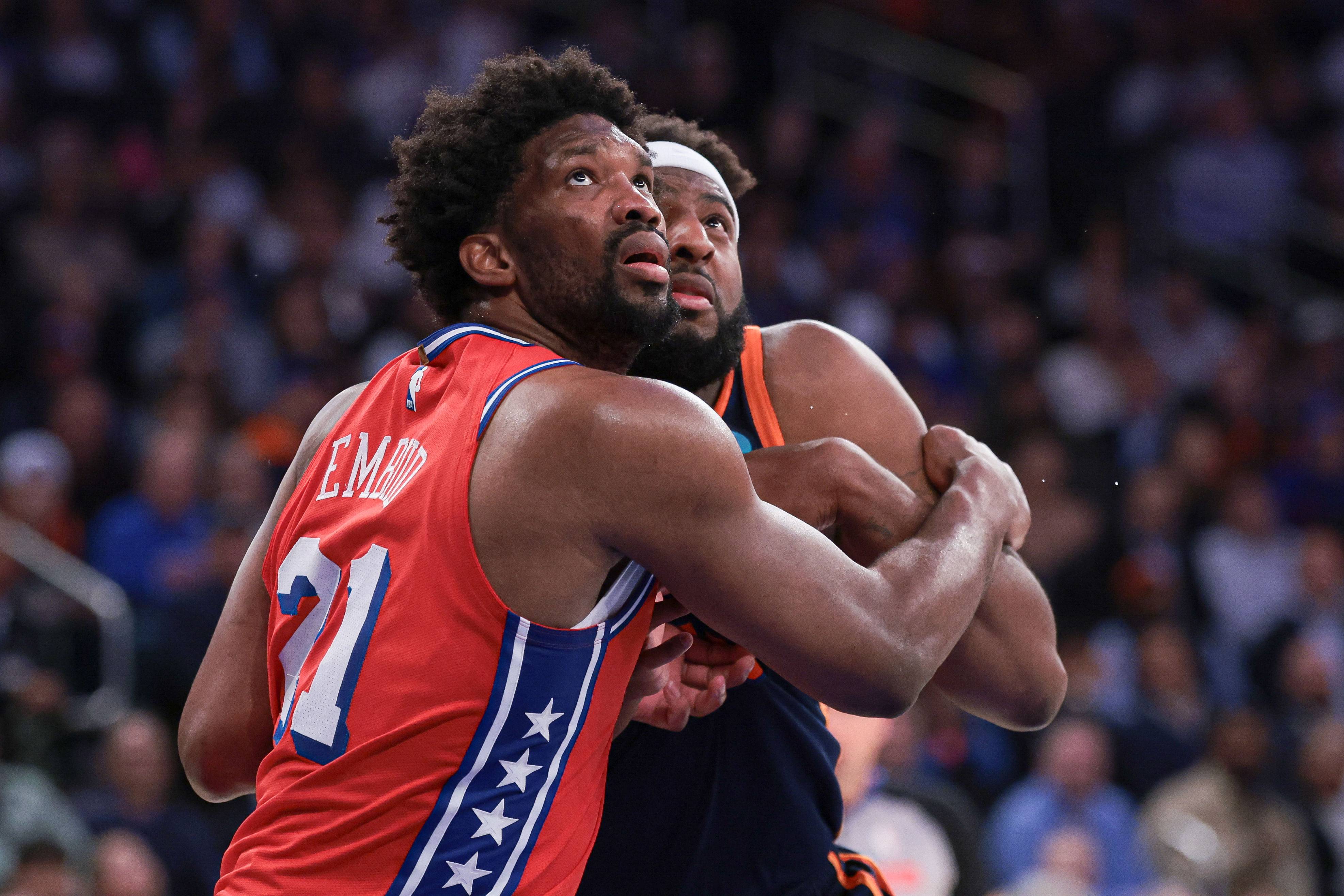 New York Knicks vs Philadelphia 76ers Starting Lineups and Depth Charts