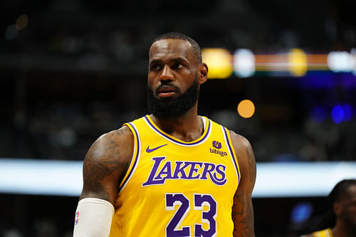 LA Lakers superstar forward LeBron James