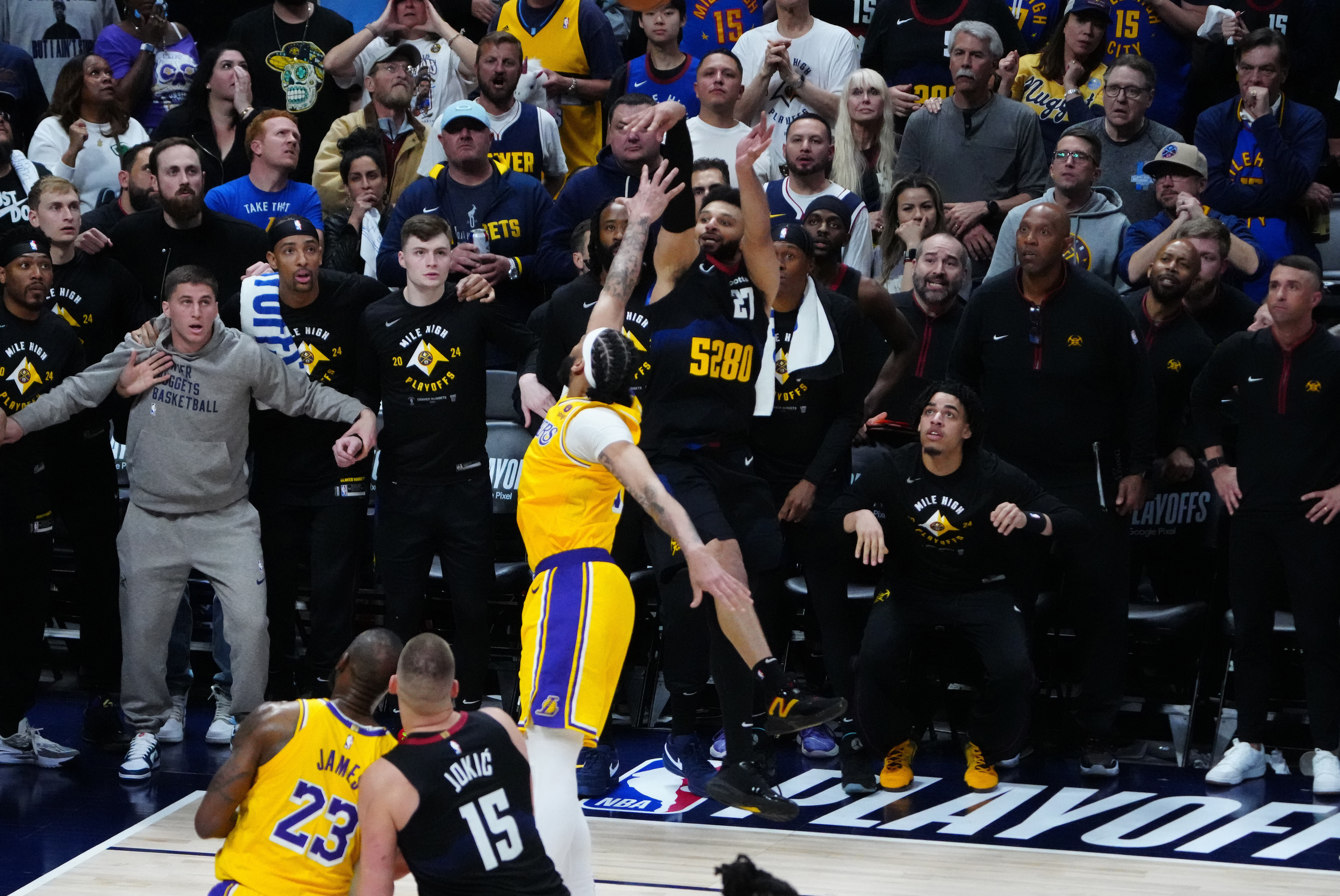 NBA: Playoffs-Los Angeles Lakers at Denver Nuggets