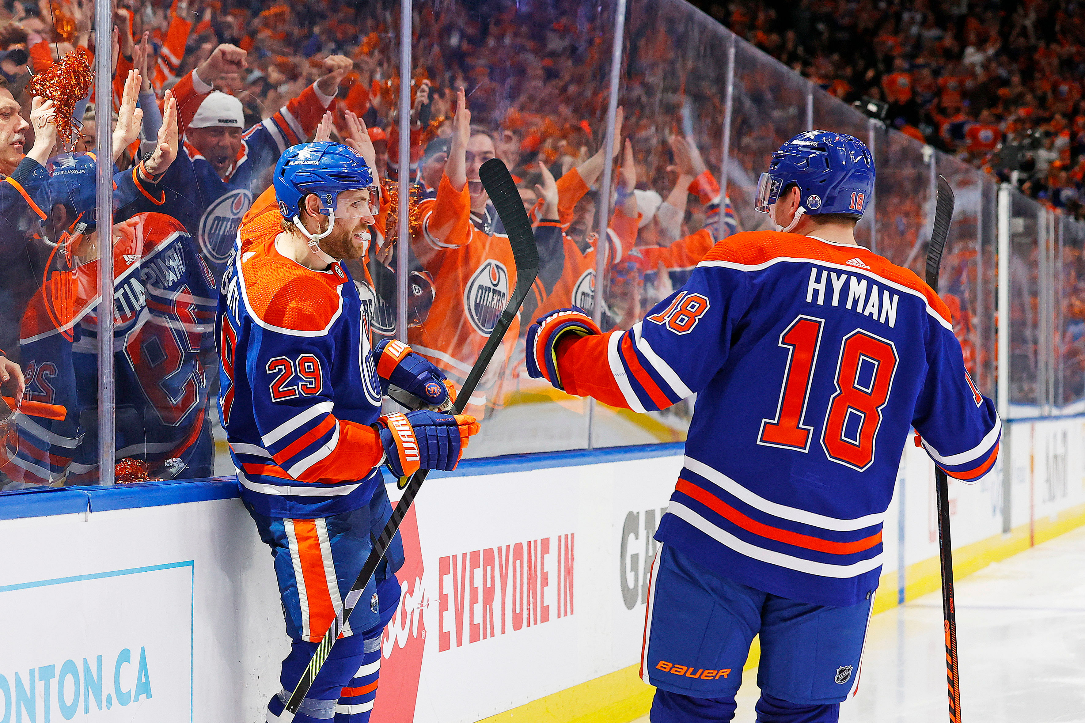 NHL: Stanley Cup Playoffs: Los Angeles Kings at Edmonton Oilers