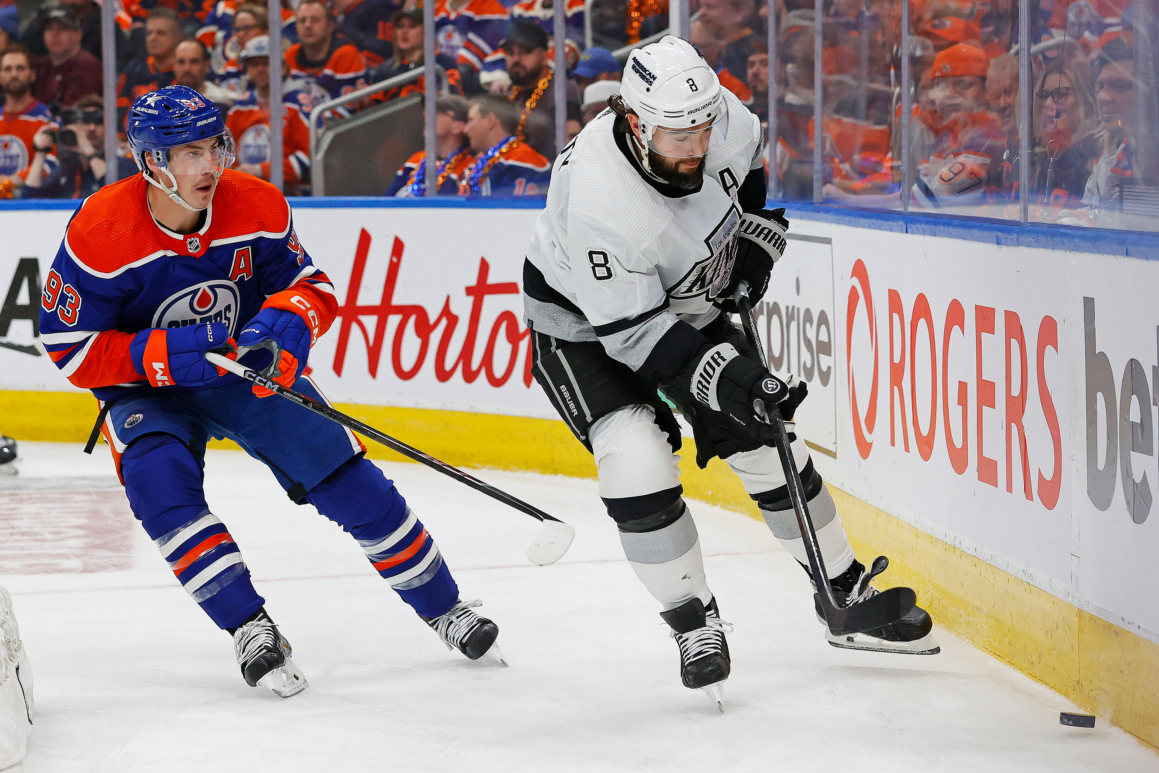 NHL: Stanley Cup Playoffs: Los Angeles Kings at Edmonton Oilers