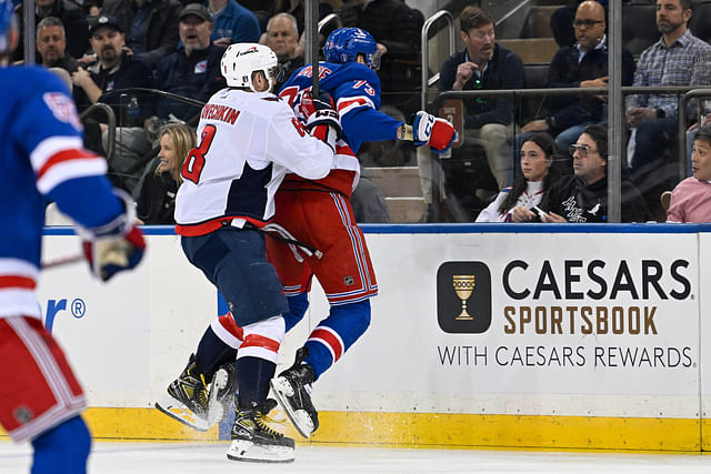 NHL: Stanley Cup Playoffs-Washington Capitals at New York Rangers