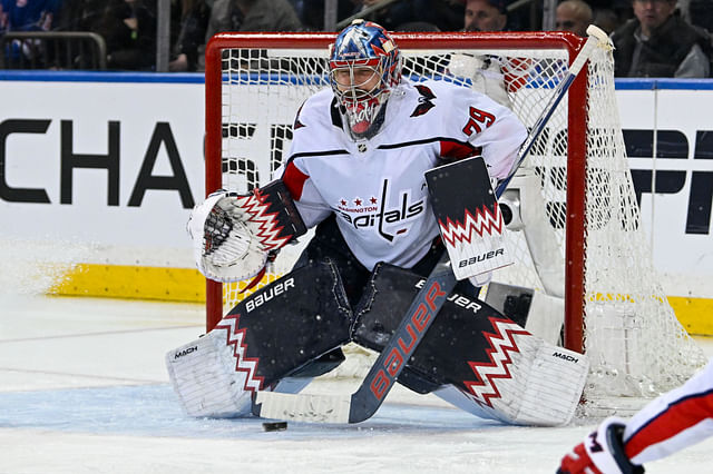 NHL: Stanley Cup Playoffs-Washington Capitals at New York Rangers