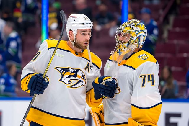 NHL: Stanley Cup Playoffs-Nashville Predators at Vancouver Canucks