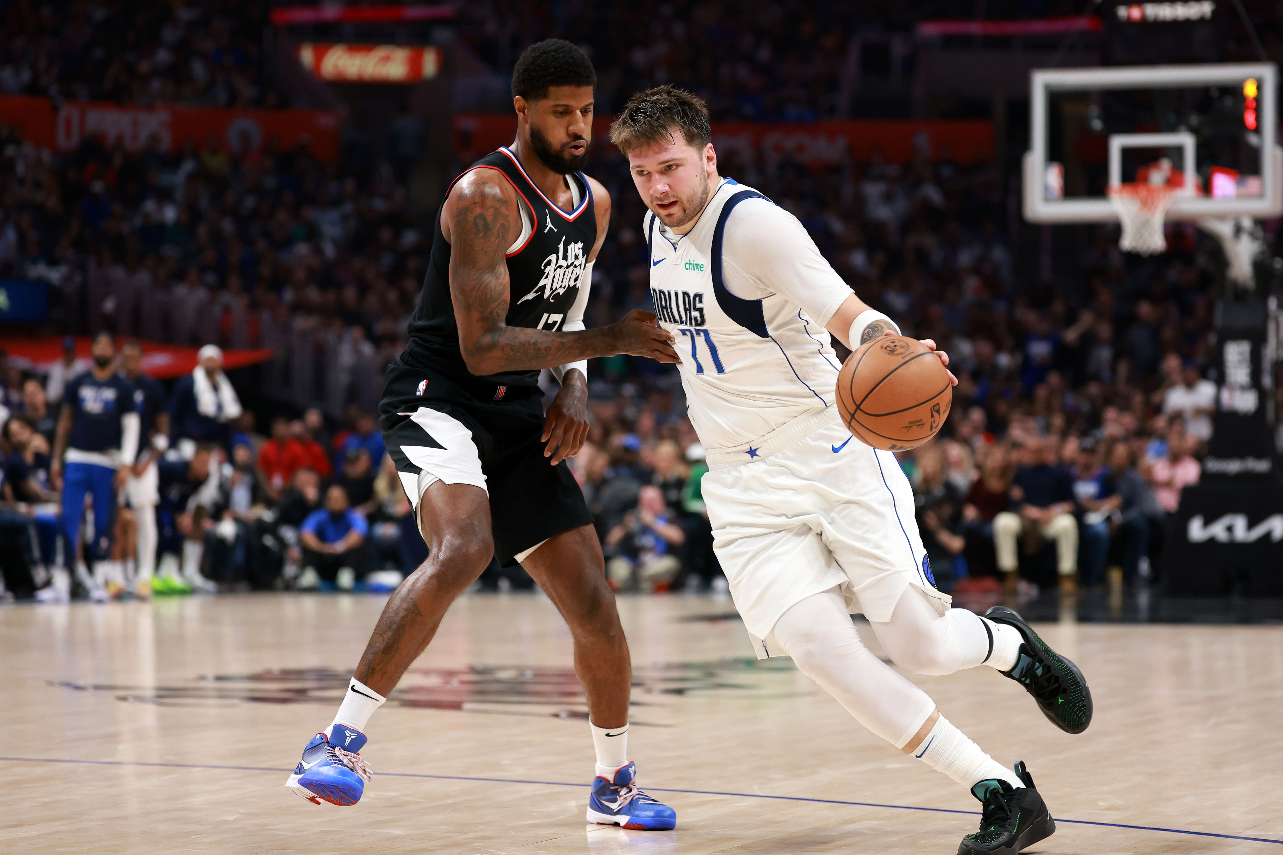 NBA: Playoffs-Dallas Mavericks at Los Angeles Clippers