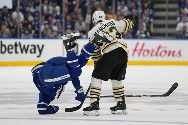 NHL: Stanley Cup Playoffs-Boston Bruins at Toronto Maple Leafs