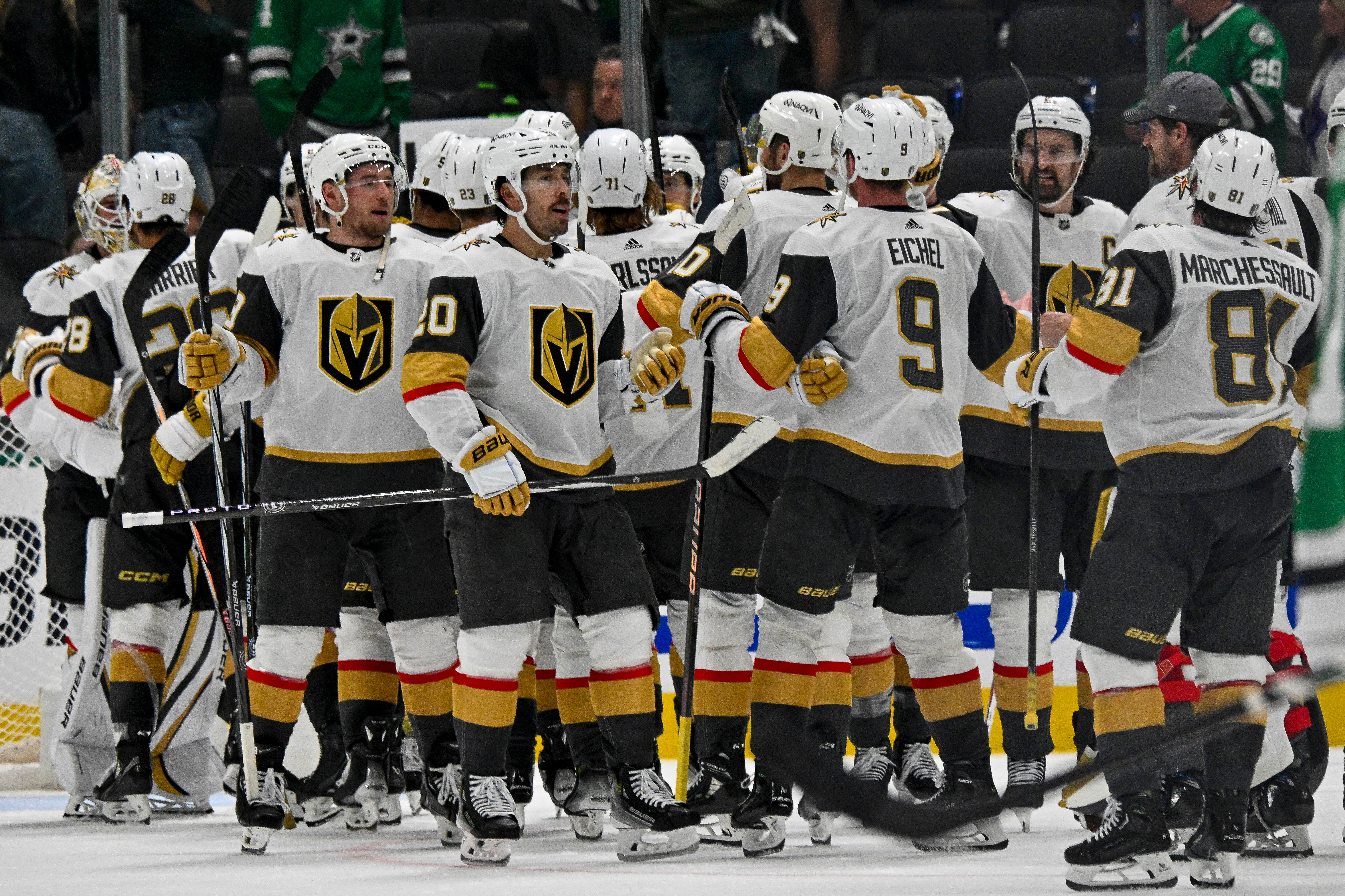NHL: Stanley Cup Playoffs-Golden Knights at Dallas Stars