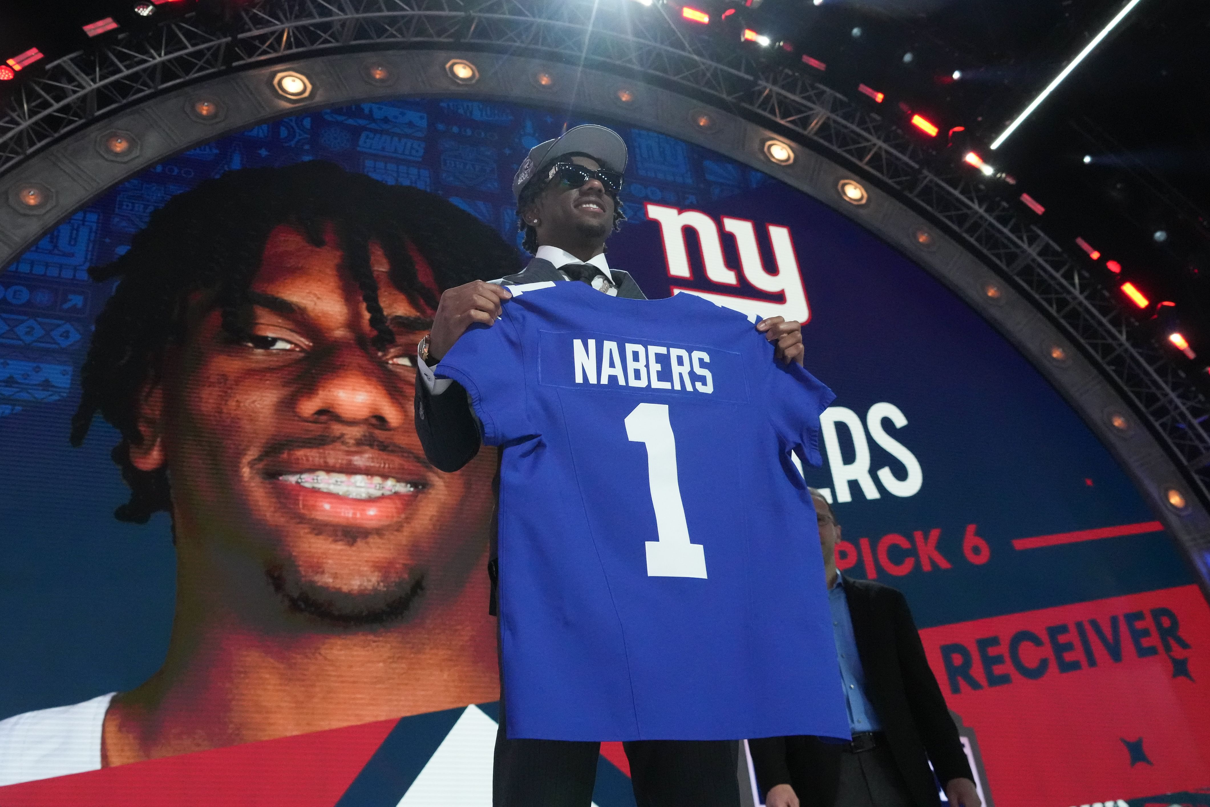 Malik Nabers went to the New York Giants