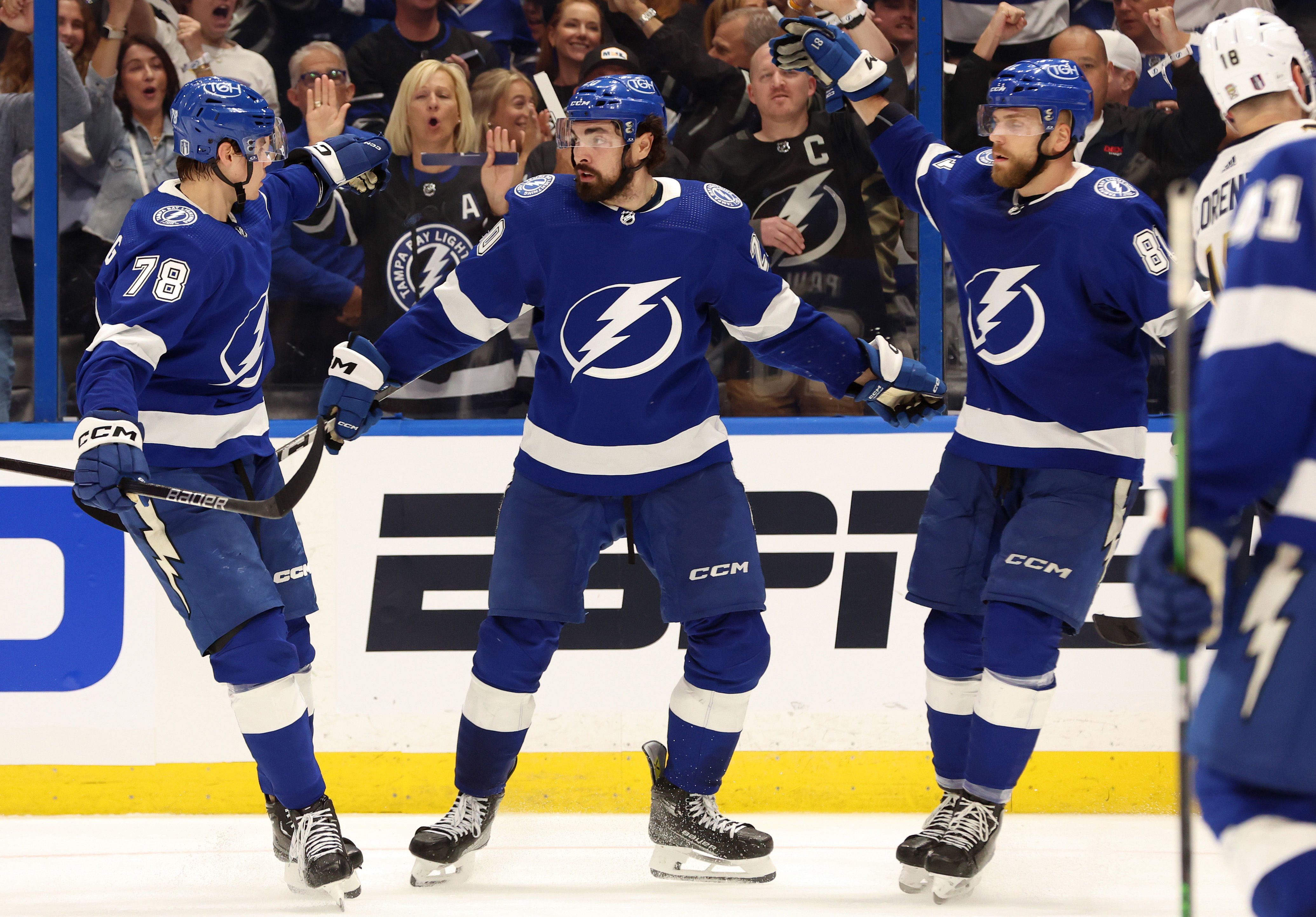 NHL: Stanley Cup Playoffs-Panthers at Tampa Bay Lightning