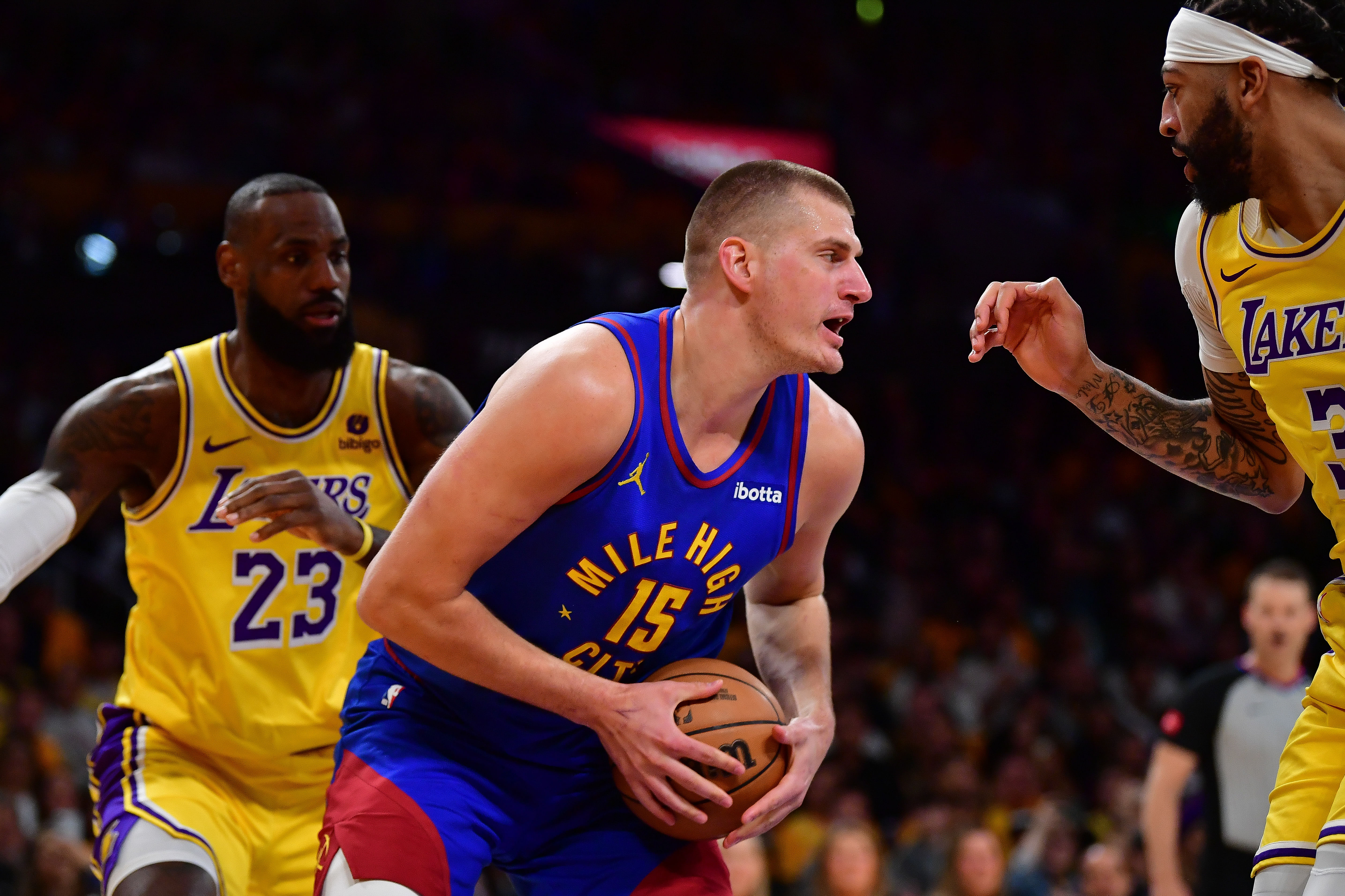 NBA: Playoffs-Denver Nuggets at Los Angeles Lakers