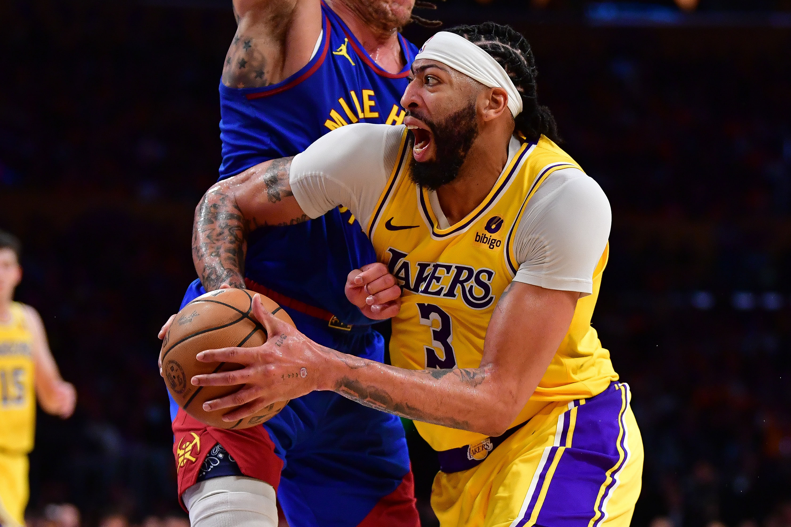 NBA: Playoffs-Denver Nuggets at Los Angeles Lakers