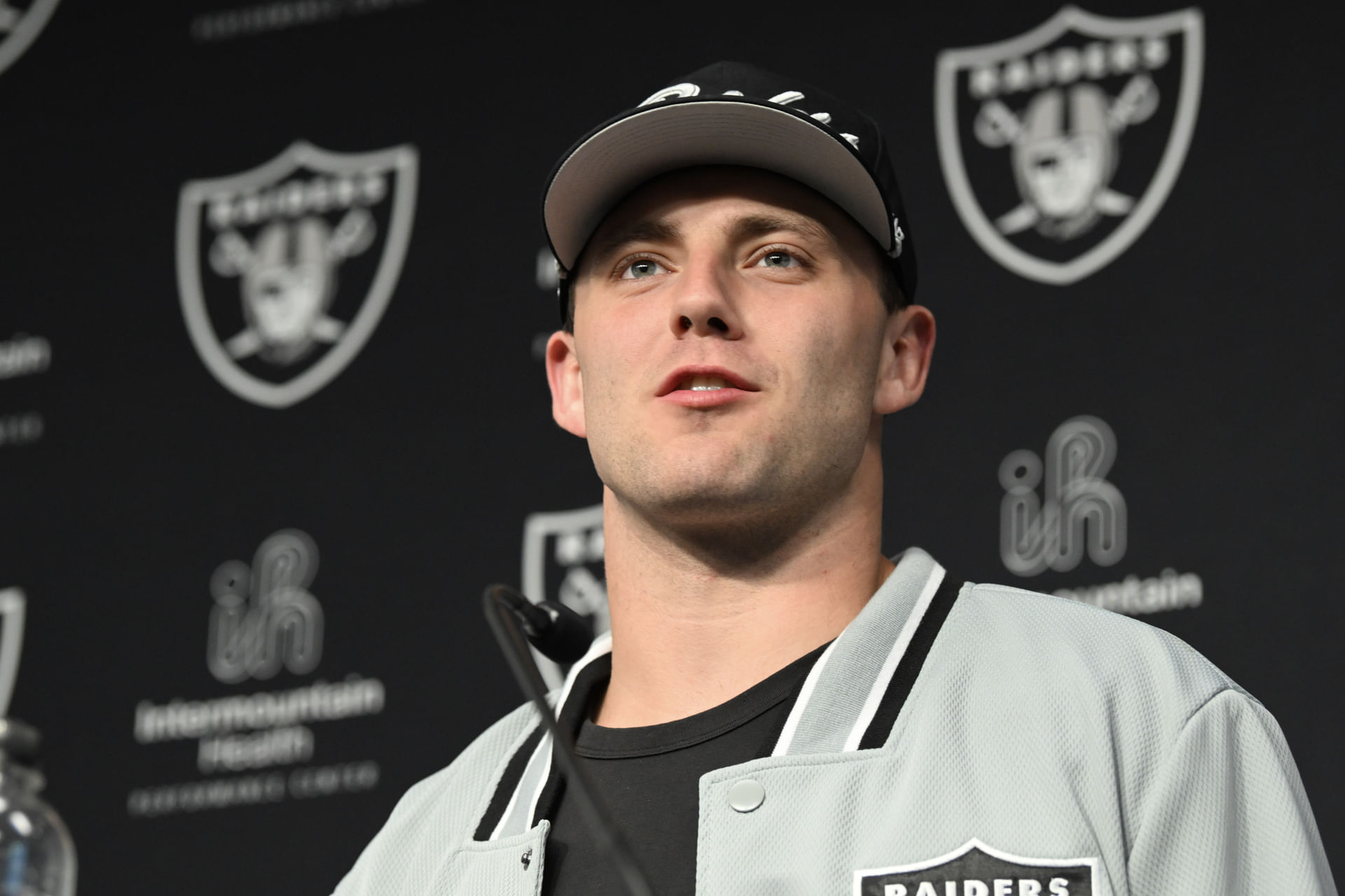 Brock Bowers: NFL: Las Vegas Raiders-Brock Bowers Press Conference