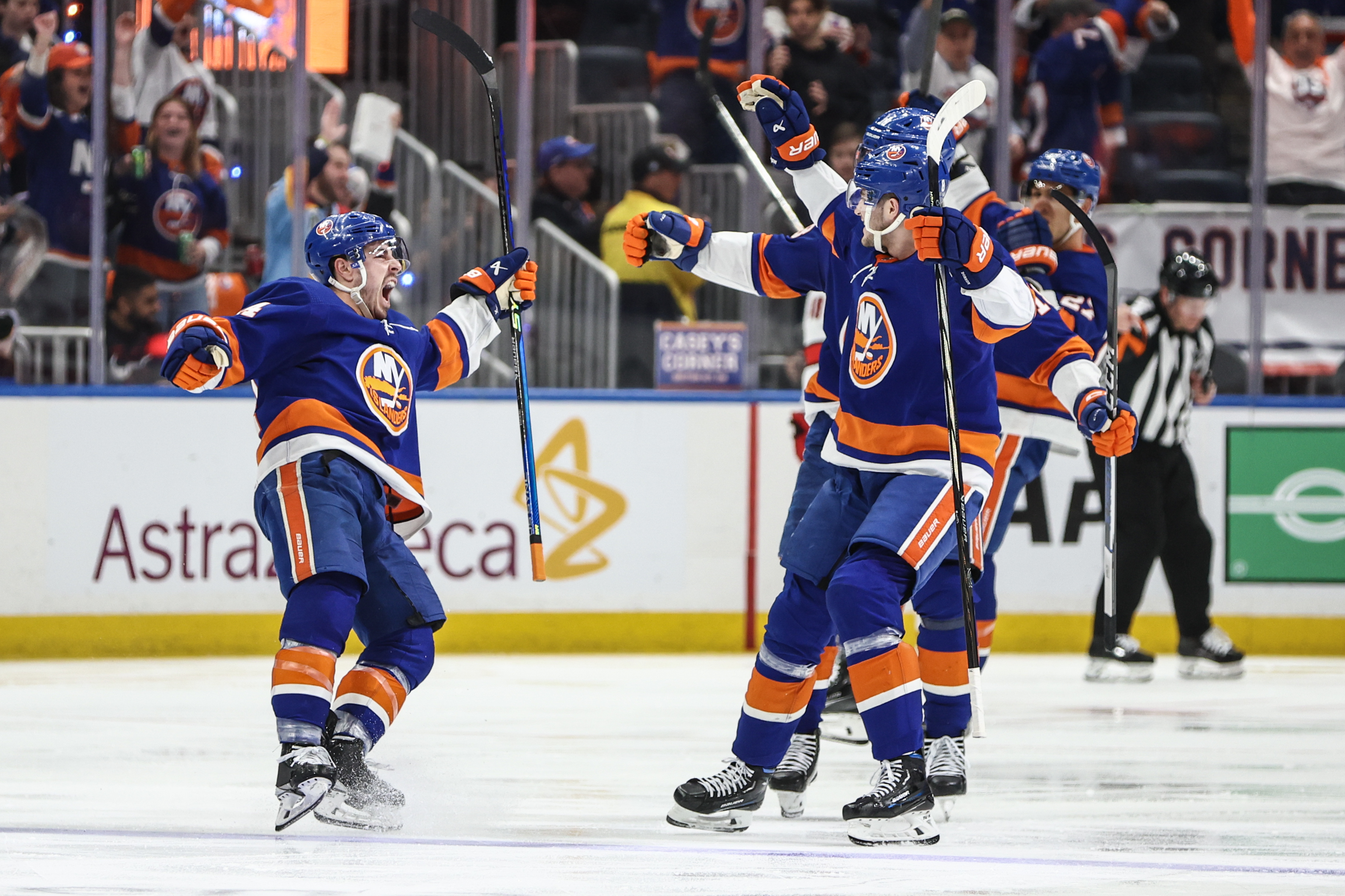 NHL: Stanley Cup Playoffs-Carolina Hurricanes at New York Islanders