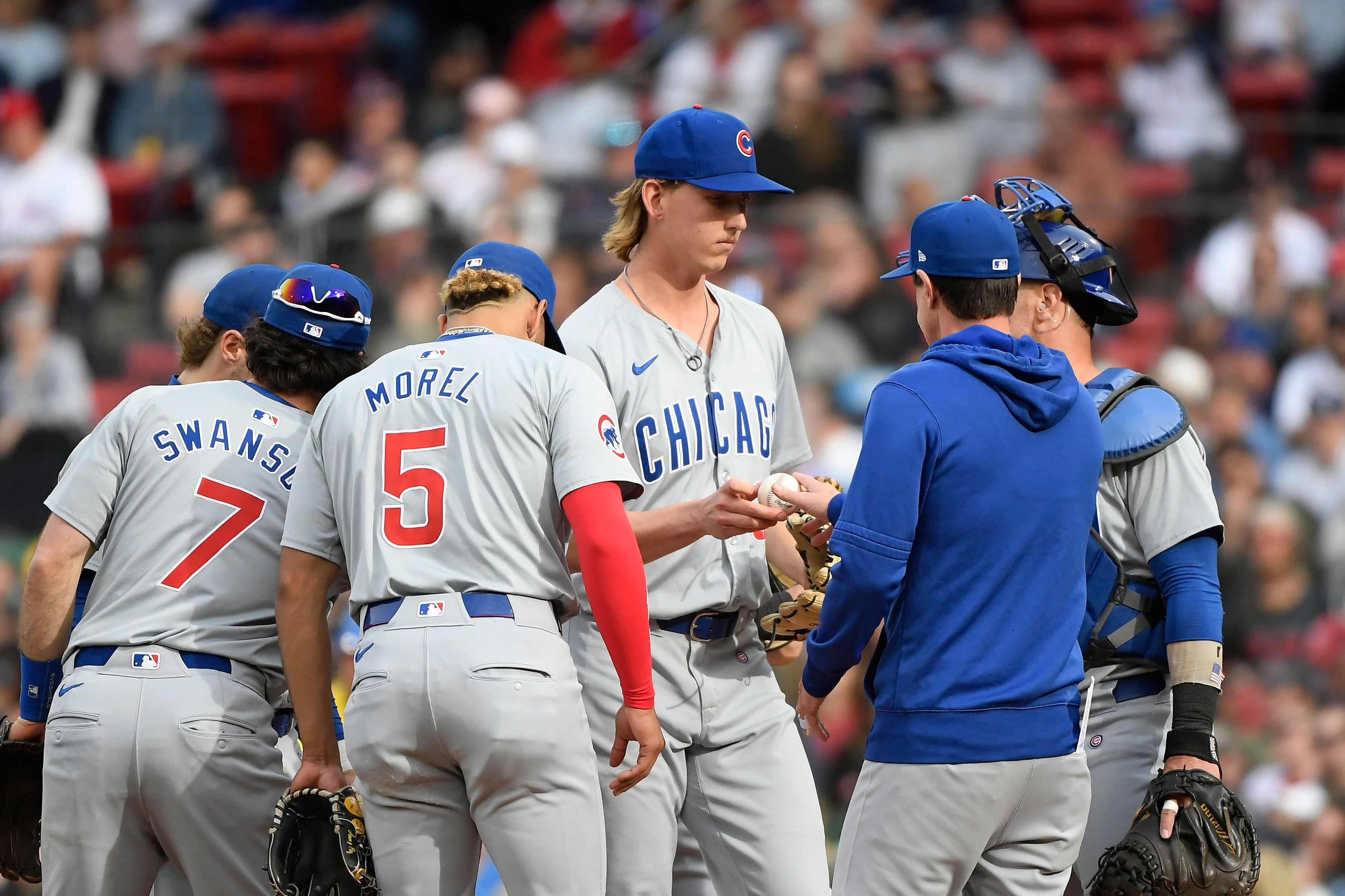 Chicago Cubs vs Boston Red Sox (Image via USA Today)