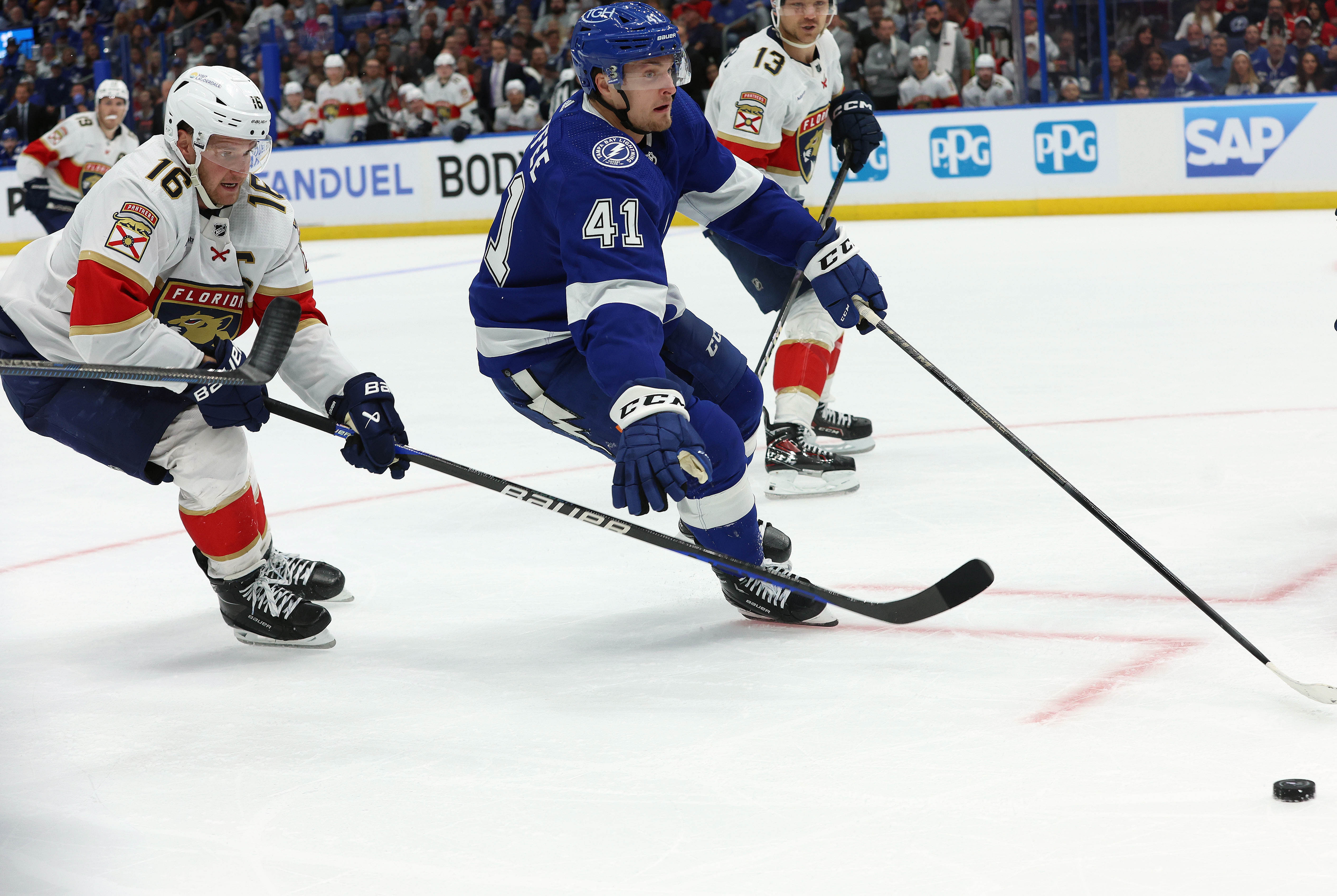 NHL: Stanley Cup Playoffs-Florida Panthers at Tampa Bay Lightning