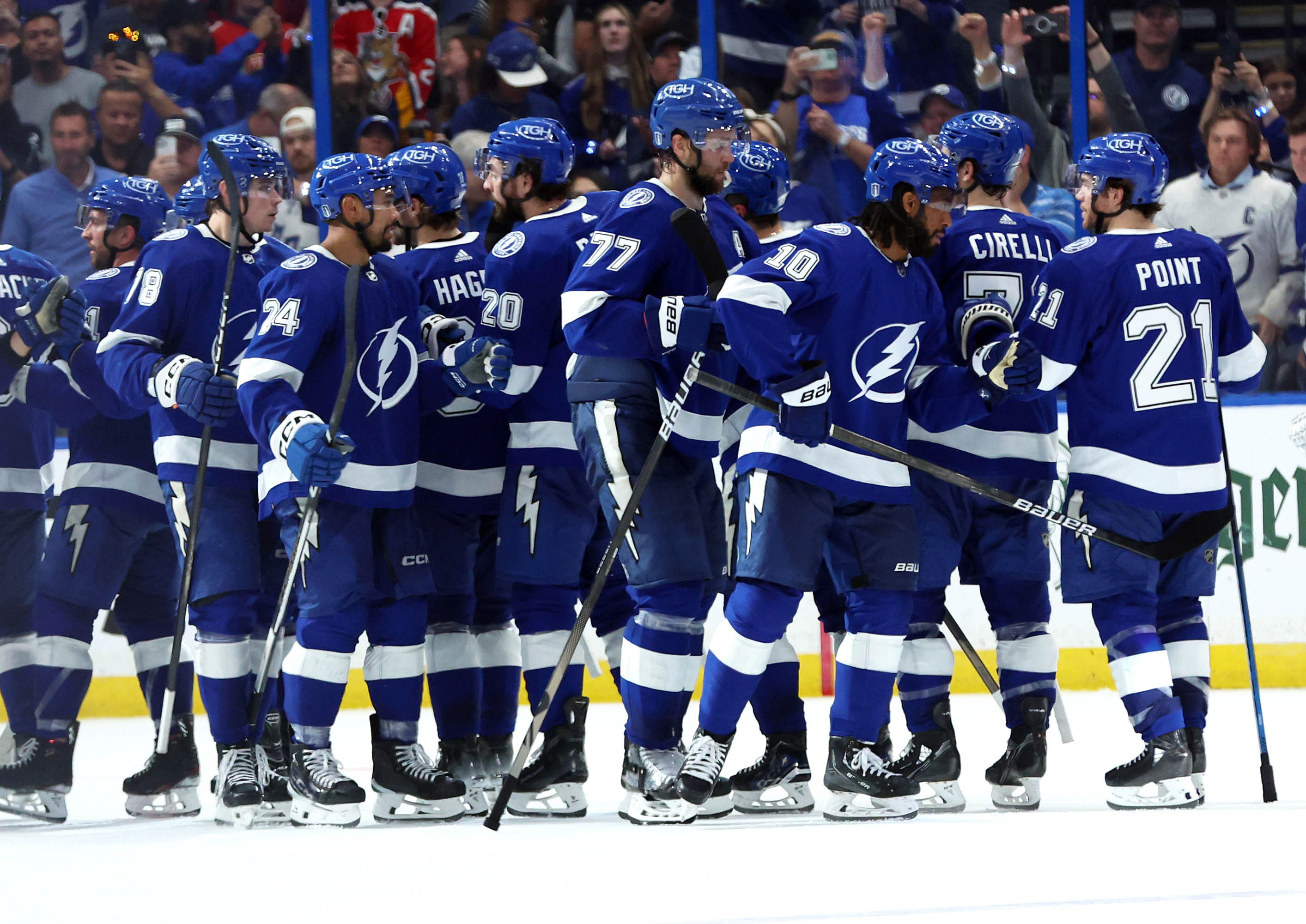 NHL: Stanley Cup Playoffs-Panthers at Tampa Bay Lightning
