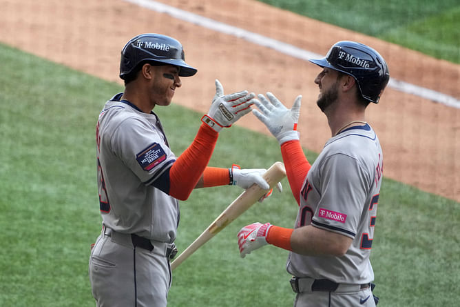 "Everyone kinda stepped up and did their thing" - Kyle Tucker jubilant after Astros record impressive team performance against Rockies