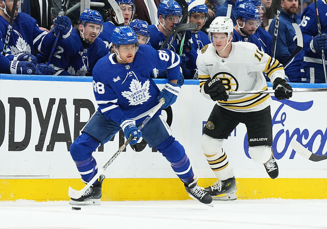 NHL: Stanley Cup Playoffs-Boston Bruins at Toronto Maple Leafs