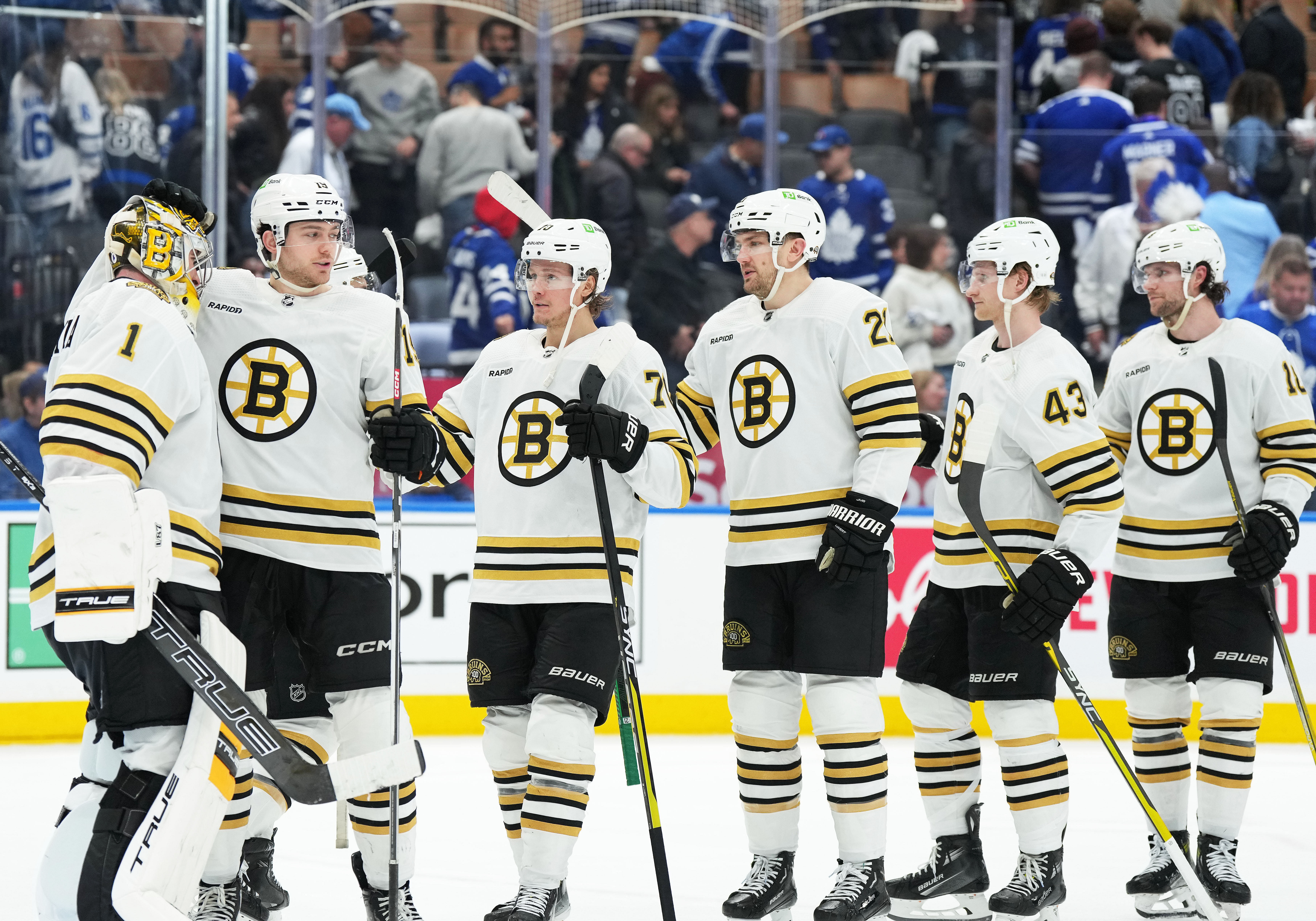 NHL: Stanley Cup Playoffs-Boston Bruins at Toronto Maple Leafs