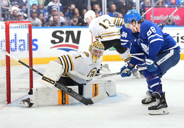 NHL: Stanley Cup Playoffs-Boston Bruins at Toronto Maple Leafs