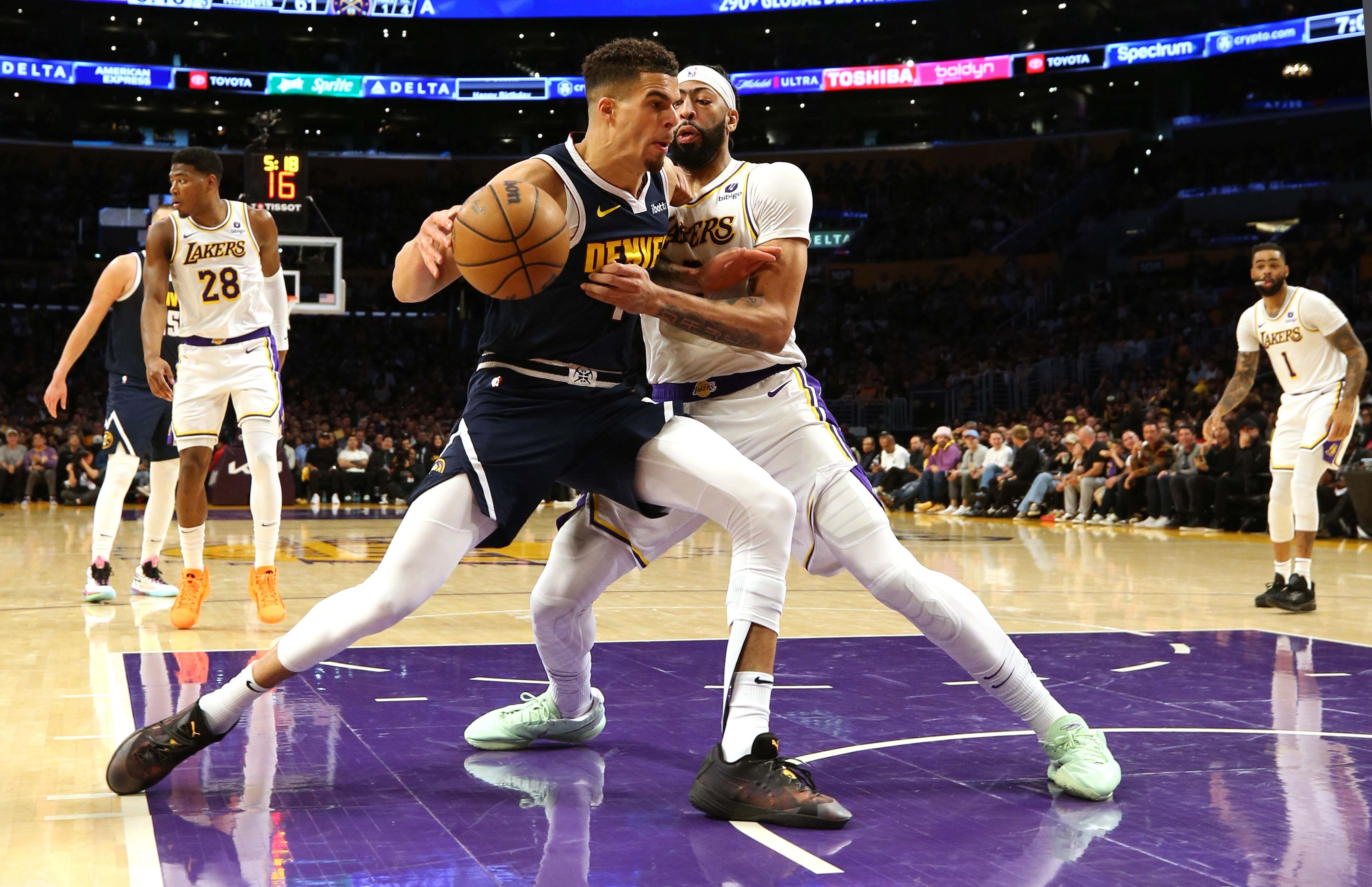 NBA: Playoffs-Denver Nuggets at Los Angeles Lakers