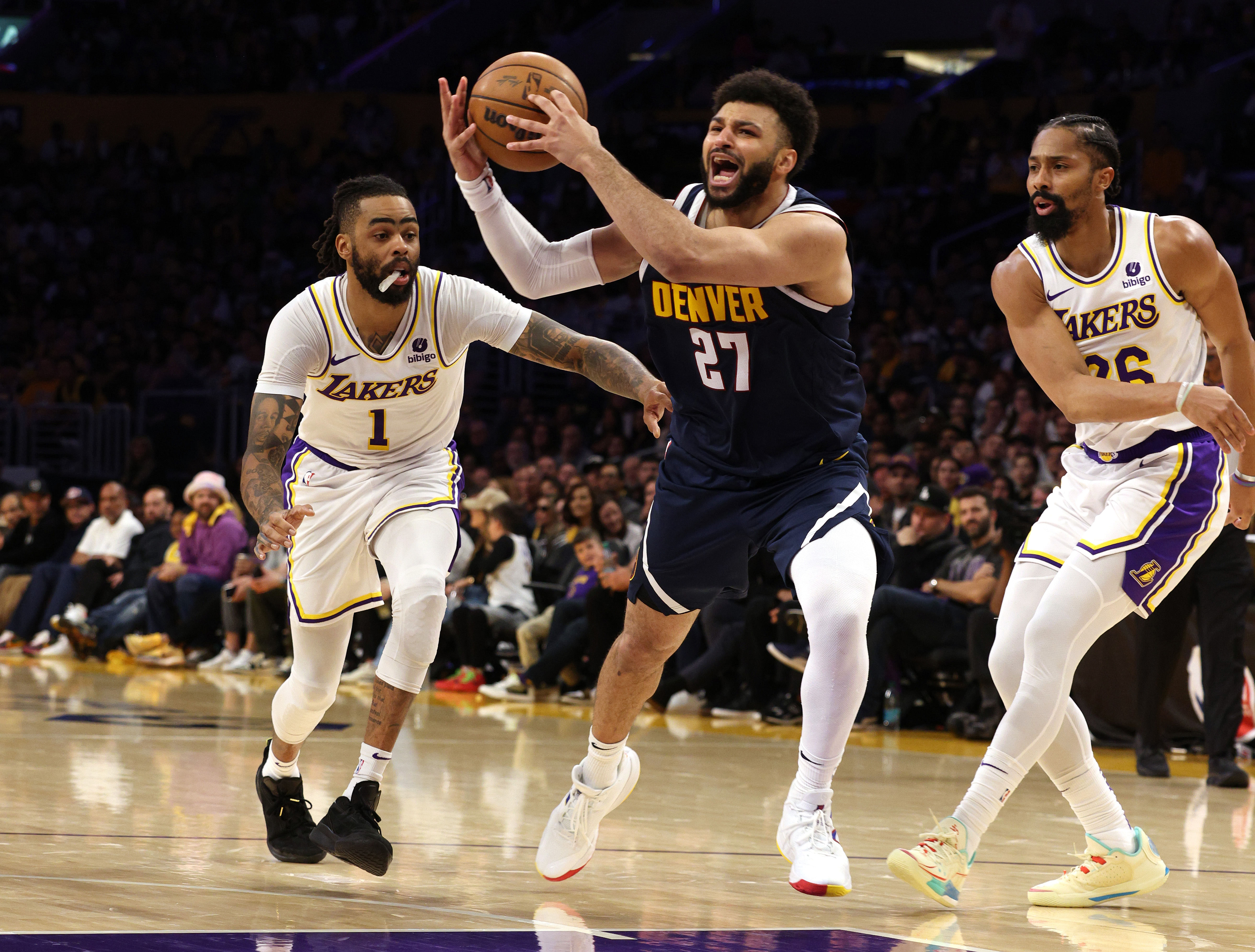 NBA: Playoffs-Denver Nuggets at Los Angeles Lakers