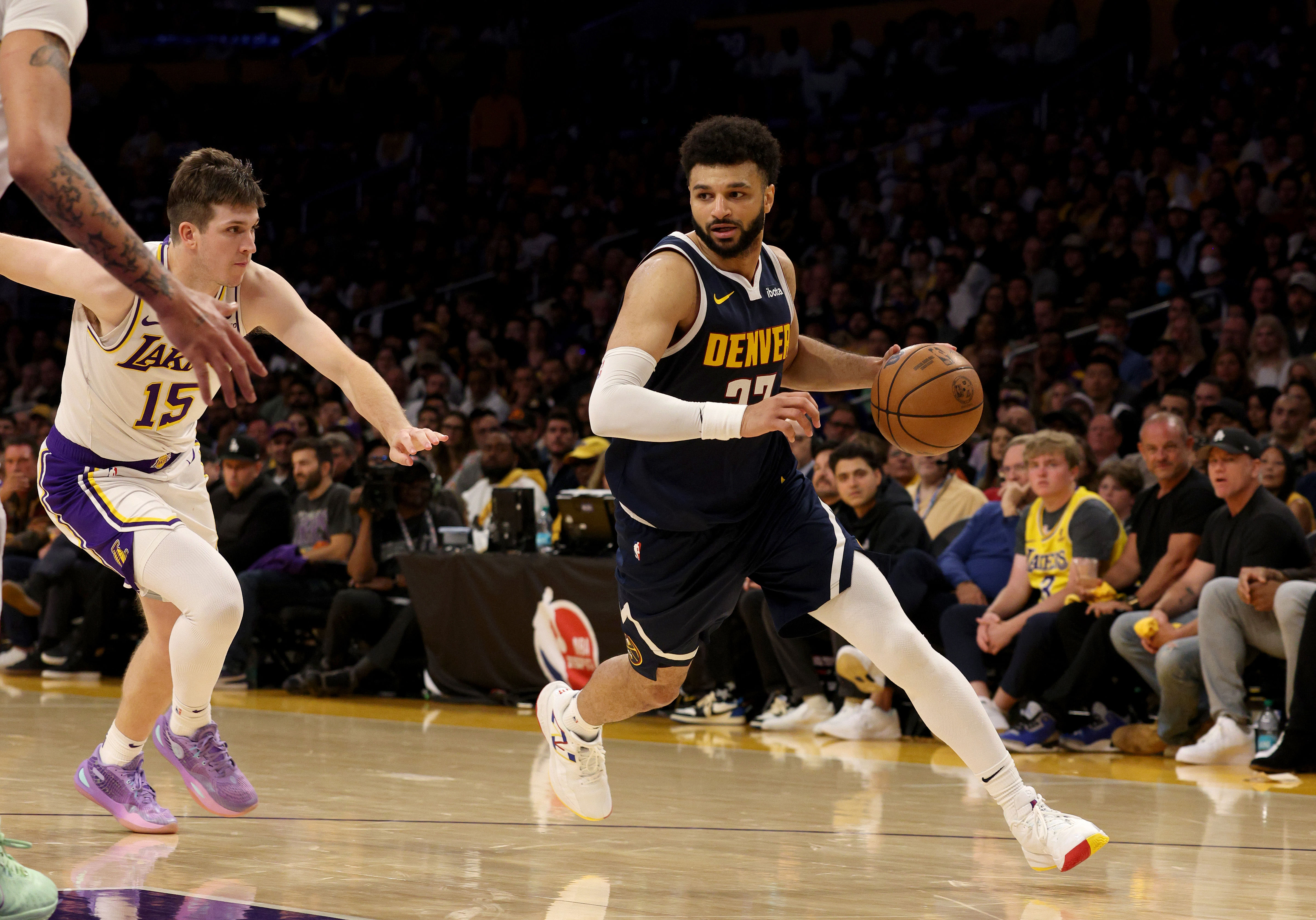 NBA: Playoffs-Denver Nuggets at Los Angeles Lakers