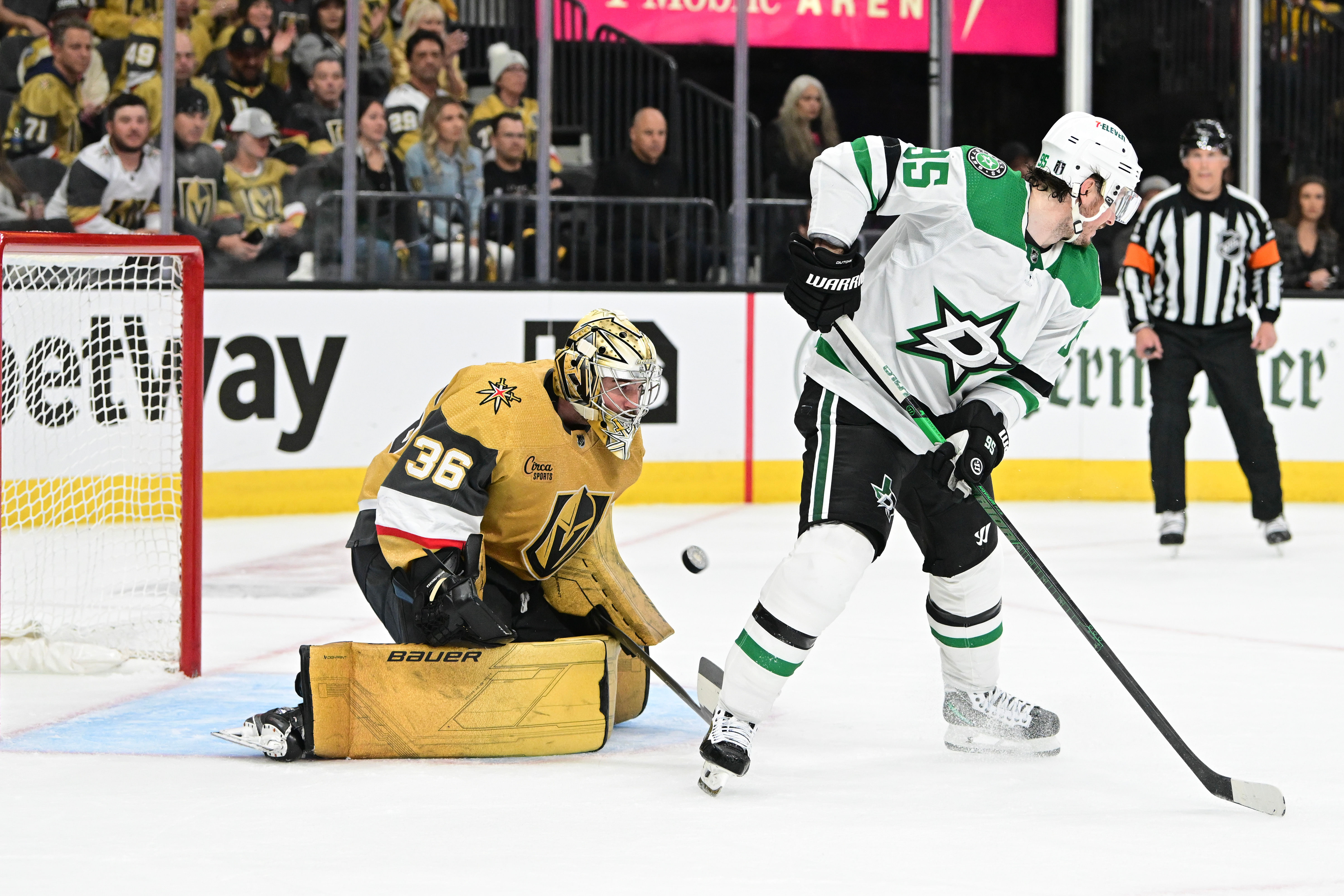 NHL: Stanley Cup Playoffs-Dallas Stars at Vegas Golden Knights