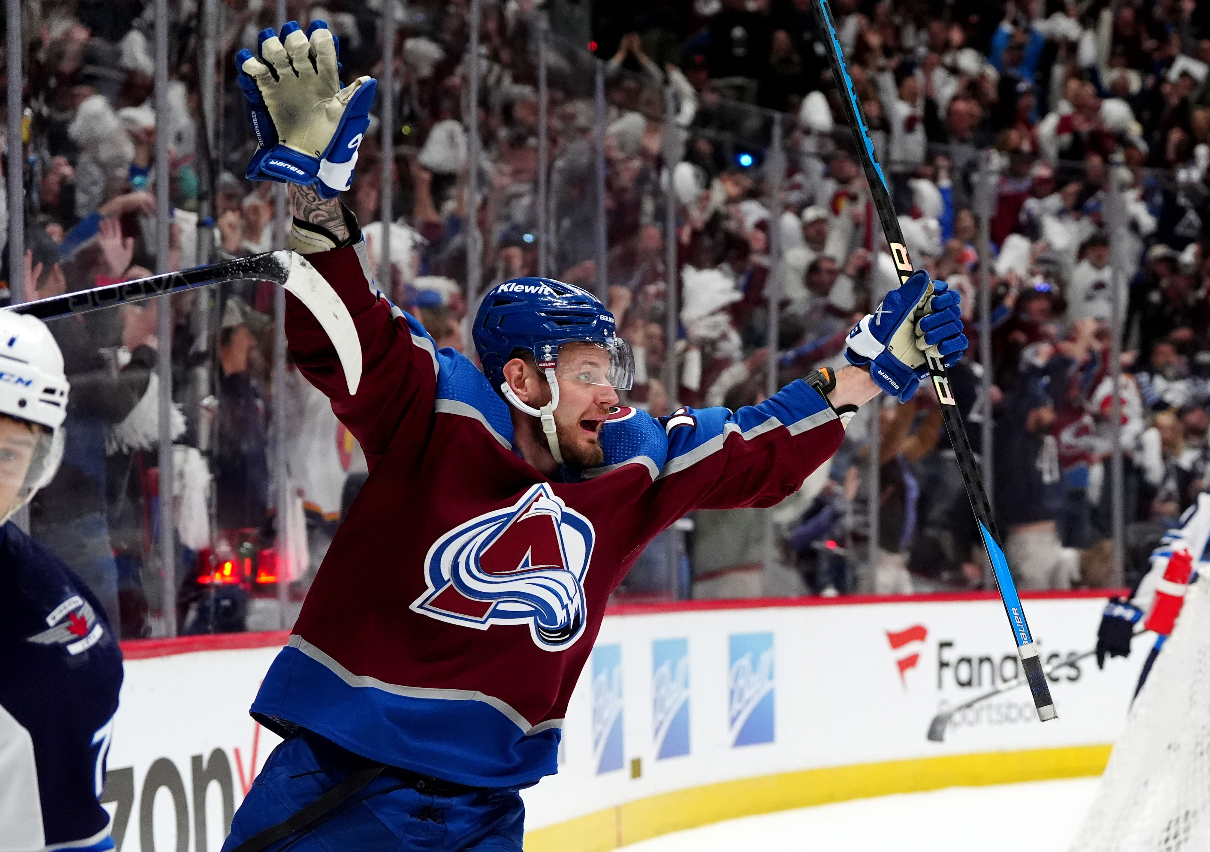 NHL: Stanley Cup Playoffs-Winnipeg Jets at Colorado Avalanche