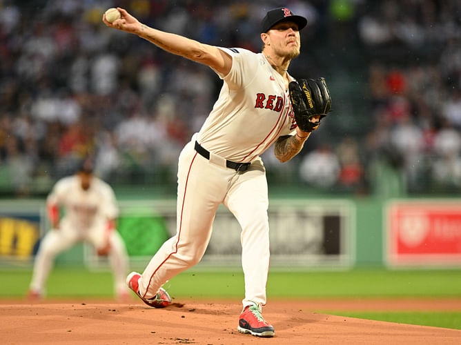 "Frickin’ Cy Young" - Garrett Whitlock talks Red Sox teammate Tanner Houck’s 'ceiling' after stellar start to 2024 season