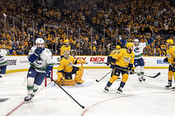 "Beer hockey stick is much better" "Marriage material!": NHL community gives mixed reactions to Predators fan's catfish beer celebration