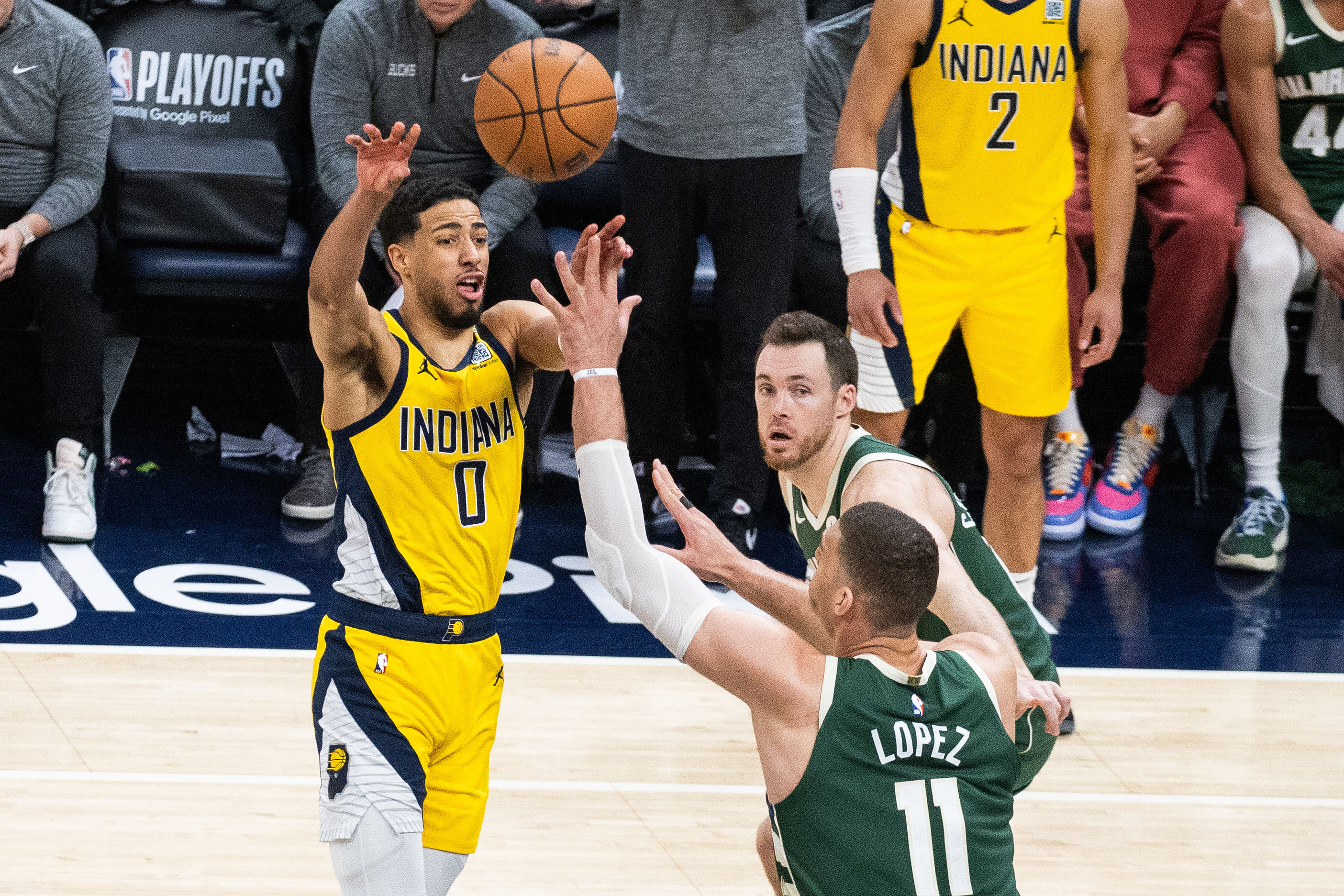 Indiana Pacers vs Milwaukee Bucks Starting Lineups and Depth Charts for