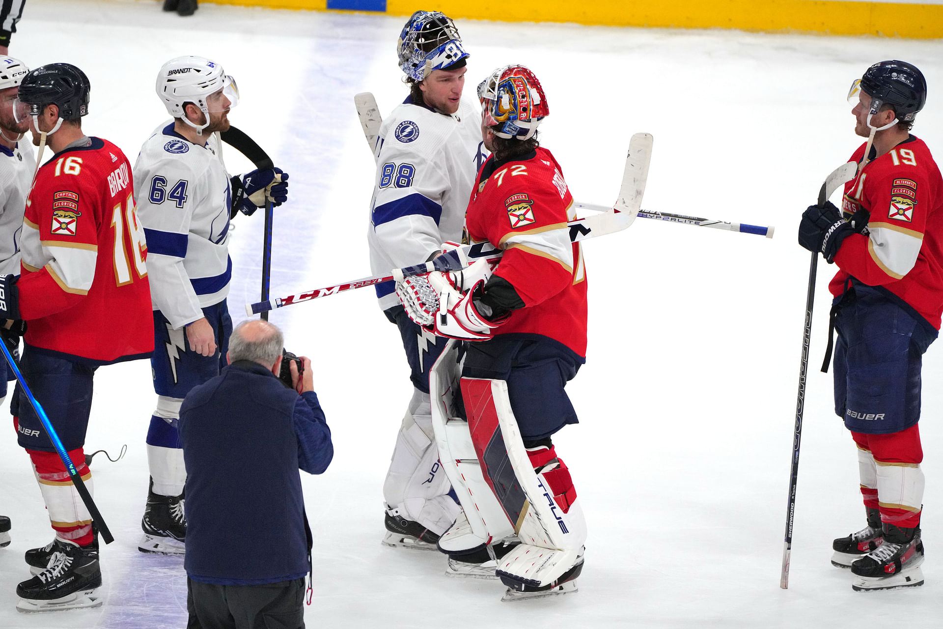 NHL: Stanley Cup Playoffs-Tampa Bay Lightning at Florida Panthers