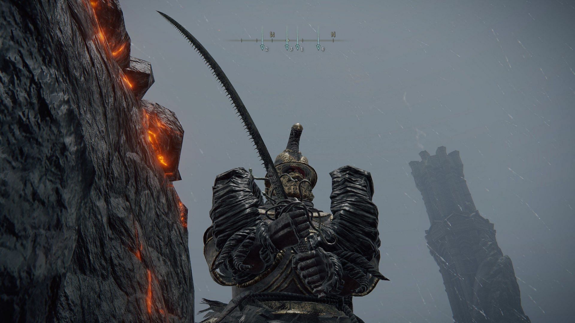The Serpentbone Blade in Elden Ring is a unique Katana with poison damage (image via FromSoftware)