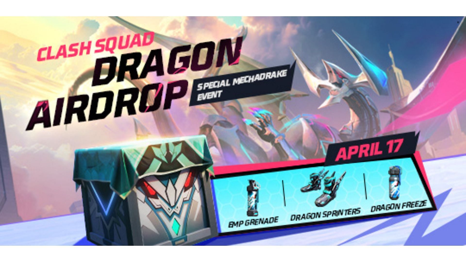  Dragon Airdrop in CS matches. (Image via Garena)