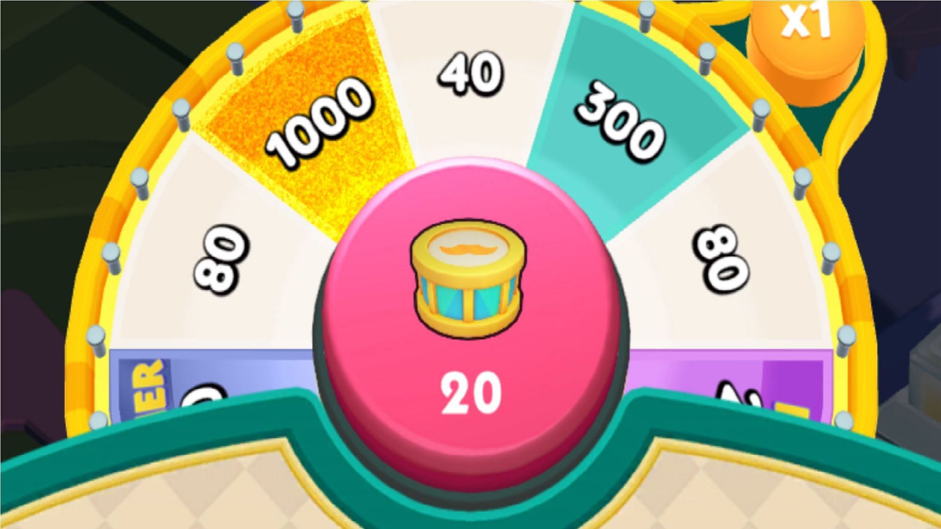 You need to play the spin-the-wheel mini-game with the free drum tokens you earn from this event (Image via Scopely)