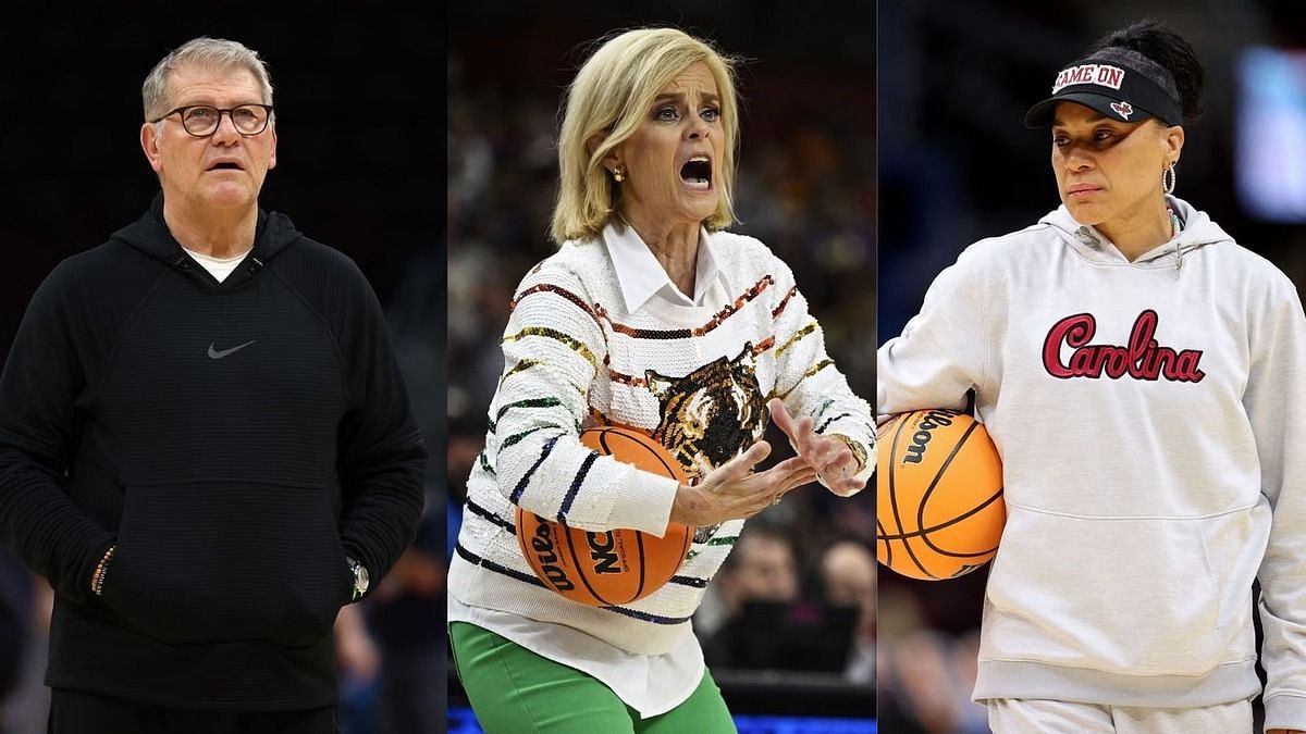 Kim Mulkey, Dawn Staley, Geno Auriemma