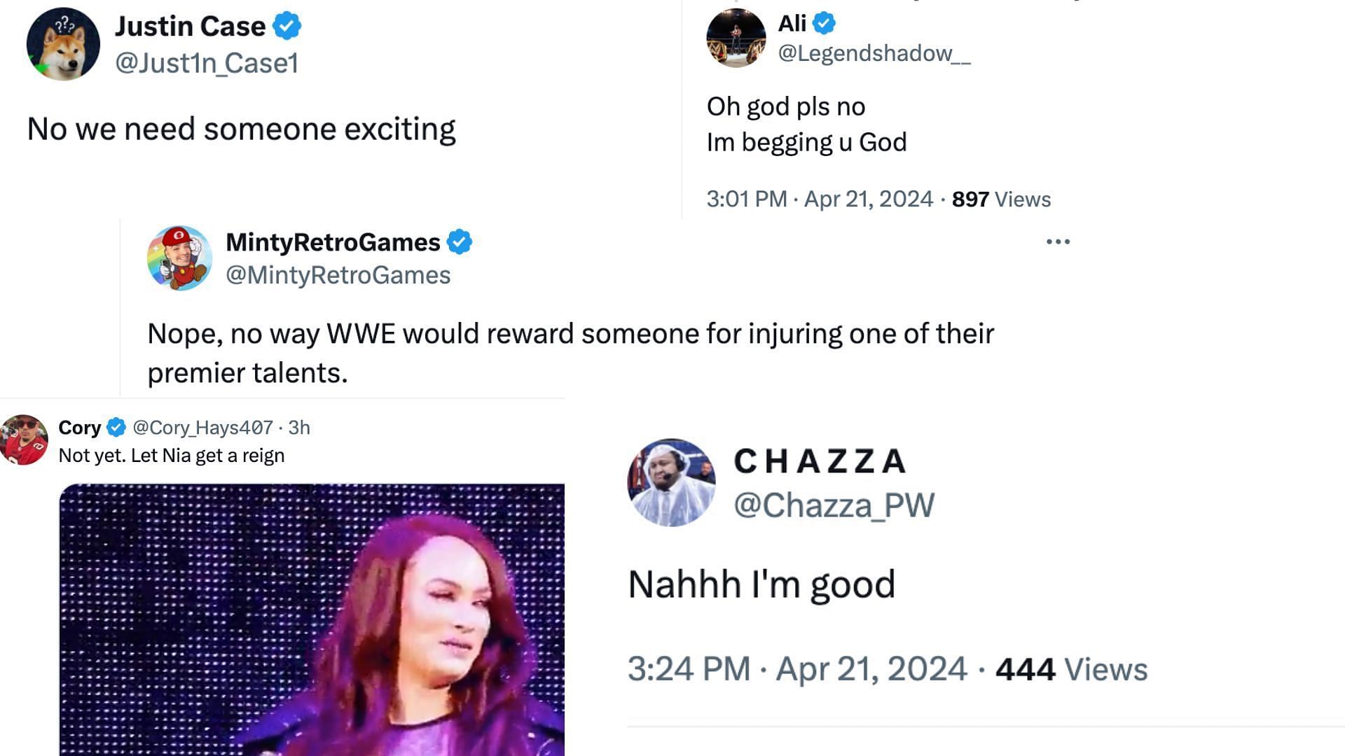 Some fans are against Morgan becoming champion on RAW.