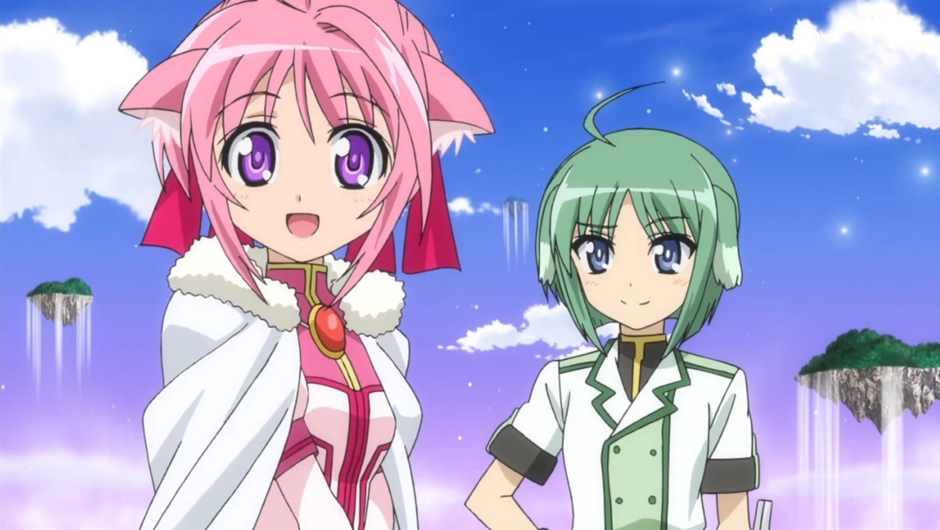 Millhiore (left) as seen in the anime series (Image via Seven Arcs)