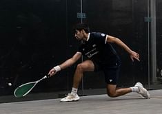 El Gouna International Squash Open: Ramit Tandon defeats World No. 11 Victor Crouin in the 2nd round