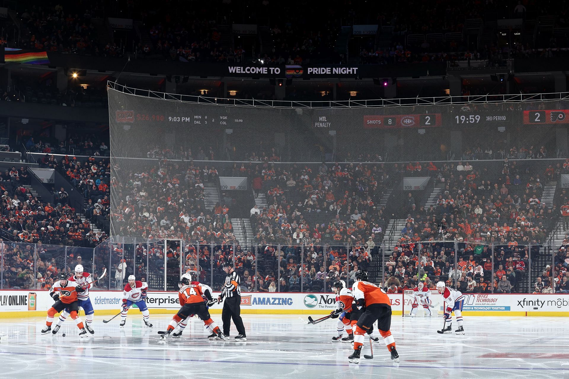 Montreal Canadiens v Philadelphia Flyers