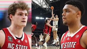 “God they listen to garbage" "The vibe ilove itttt!!": College hoops fans divided over NC State squad walking out the locker room with boombox